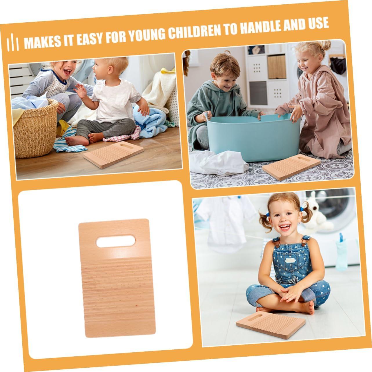 Tabla de Lavado a Mano Montessori Parliky de Madera para Niños