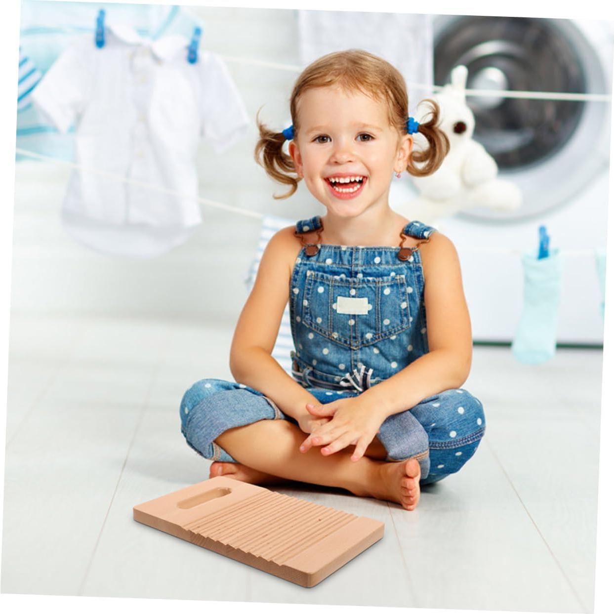 Tabla de Lavado a Mano Montessori Parliky de Madera para Niños