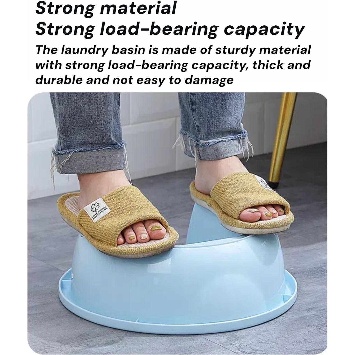 Lavadero 2-en-1 Genérico para Lavar Ropa a Mano - Antideslizante