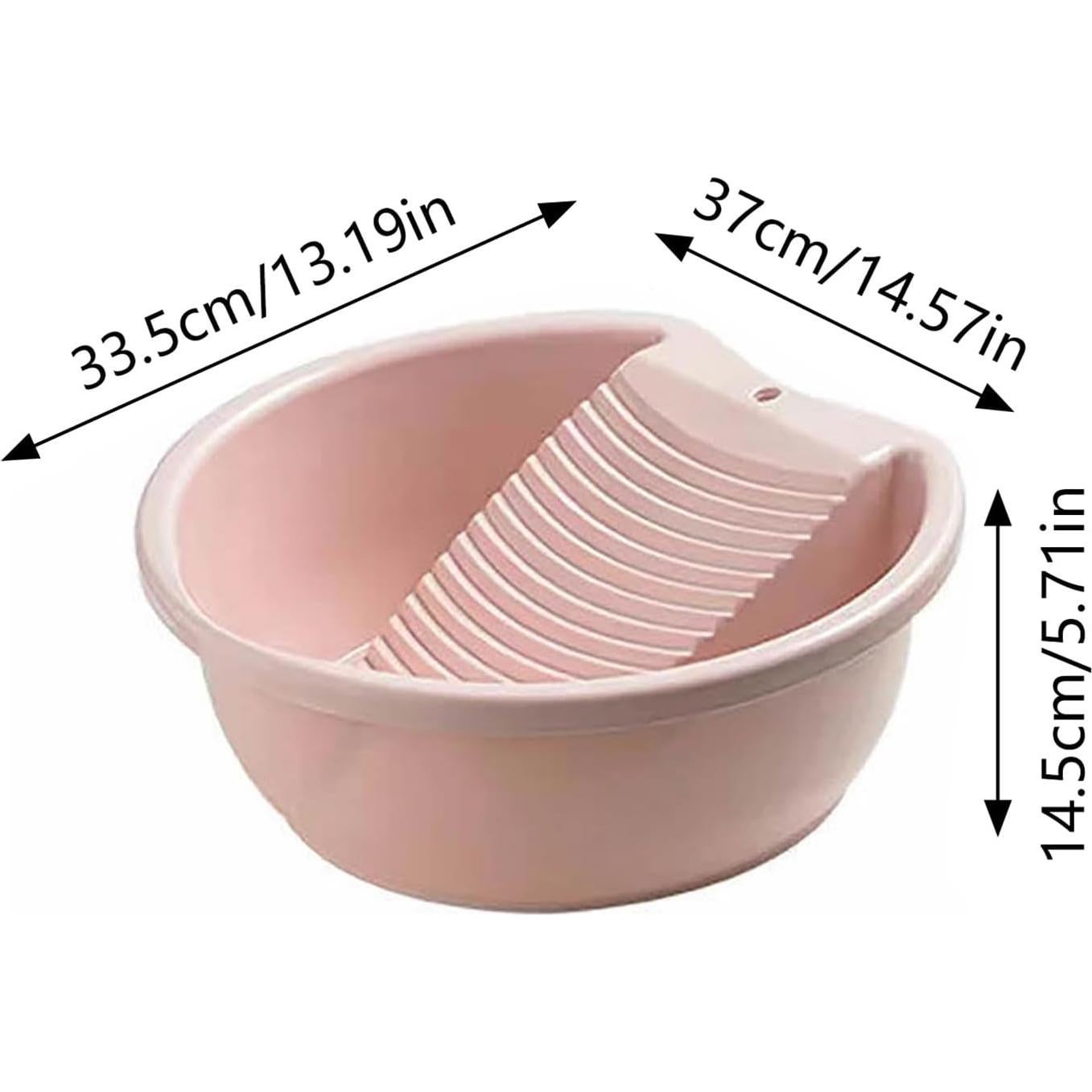Lavadero 2-en-1 Genérico para Lavar Ropa a Mano - Antideslizante