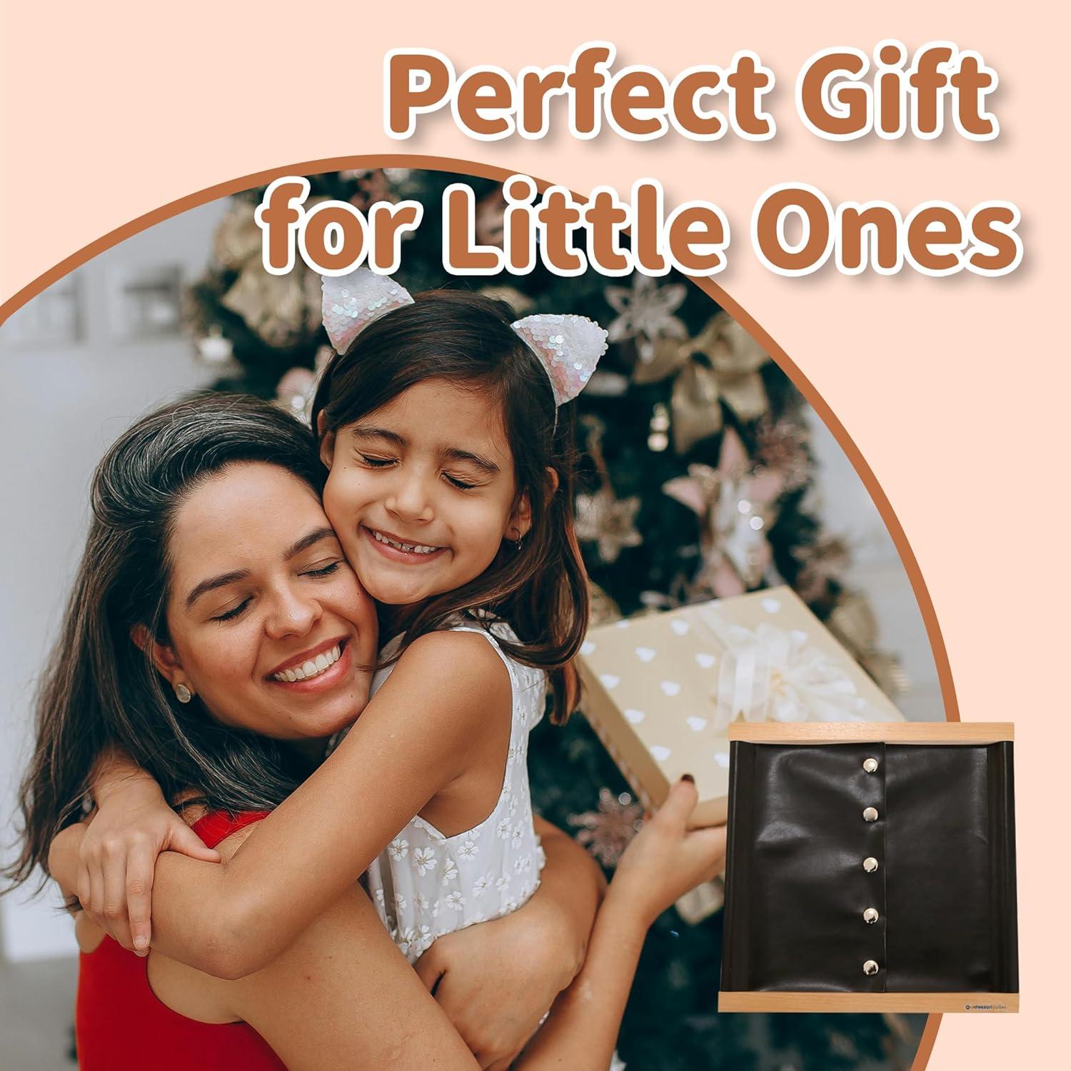 Marco de Abotonado Montessori Outlet para Niños 3-6 Años