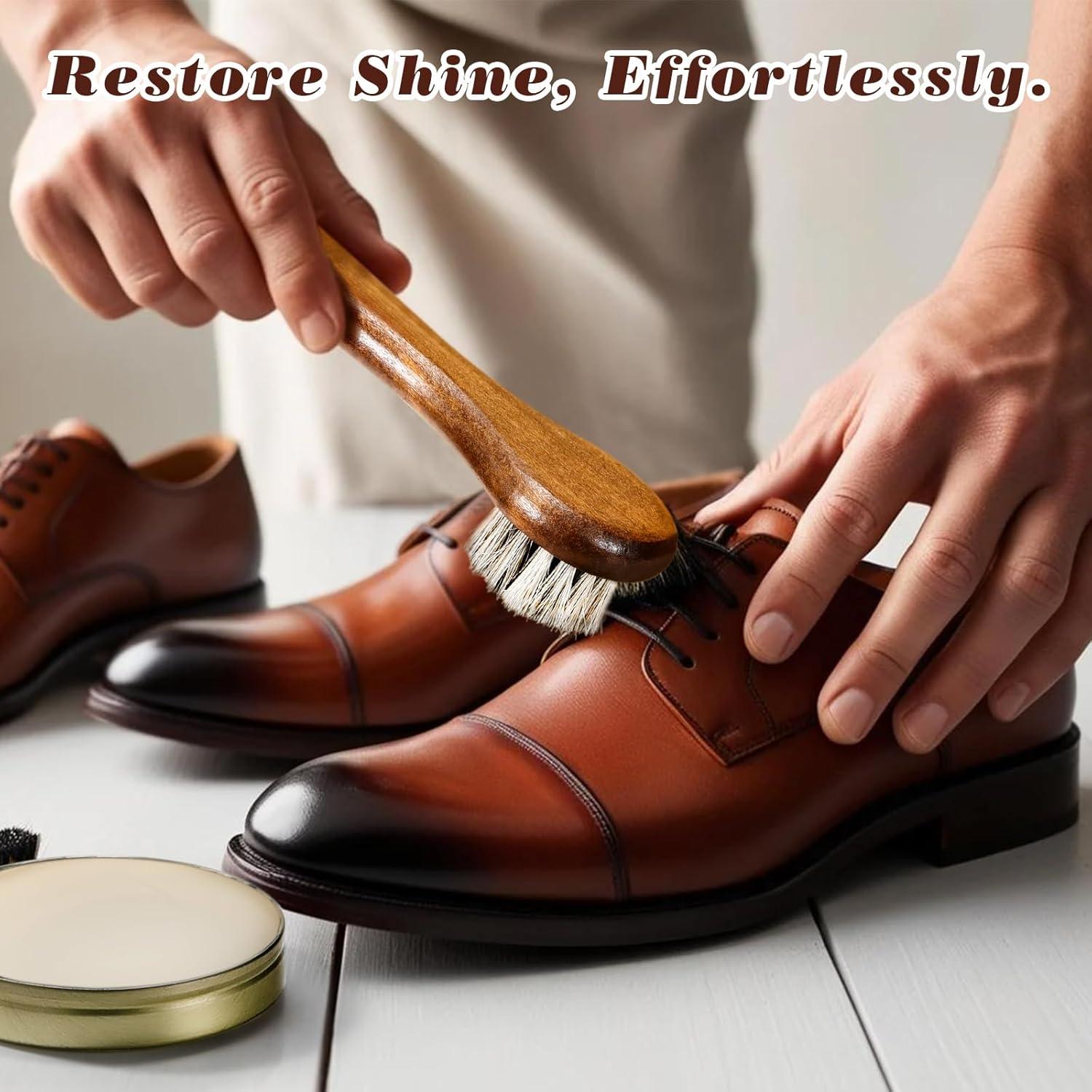 Kit de Cuidado para Zapatos de Cuero IPOW 7 Piezas