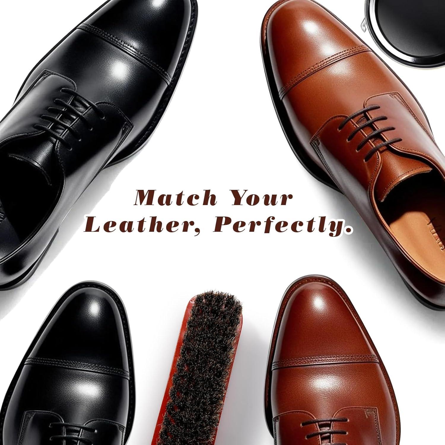 Kit de Cuidado para Zapatos de Cuero IPOW 7 Piezas