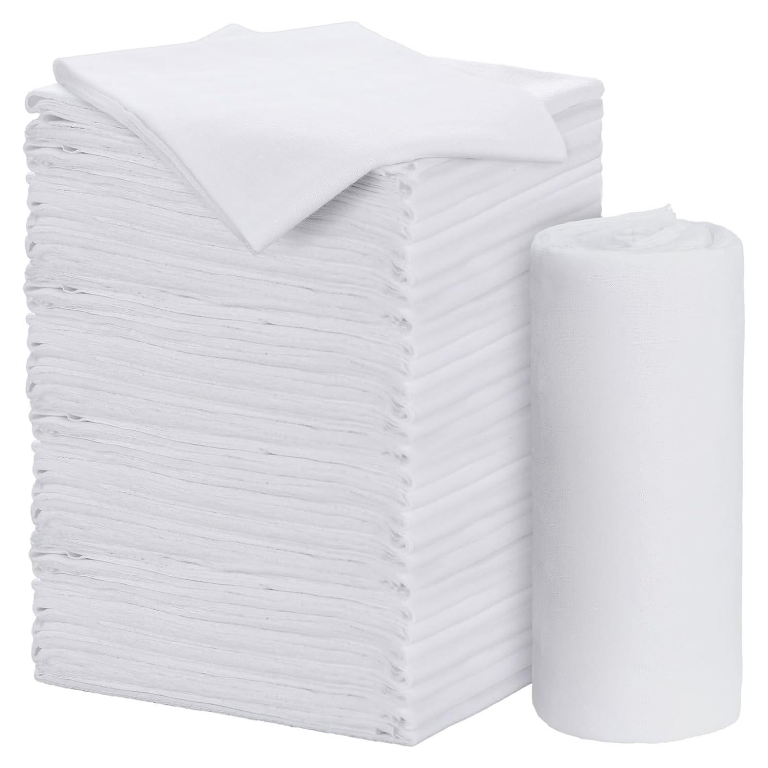 30 Paños de Limpieza 100% Algodón Hillsuren 50x12 cm