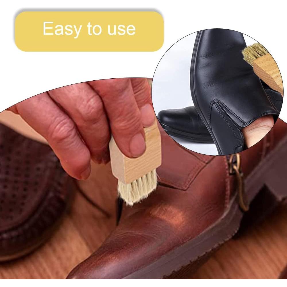 Cepillos Aplicadores de Betún para Zapatos QiangXINGYai - 2 Pcs