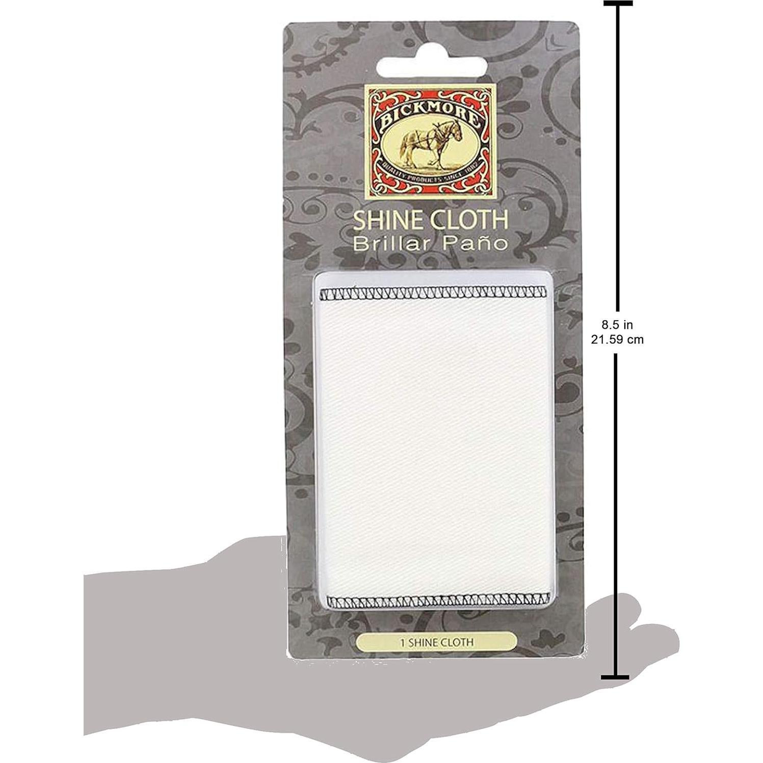 Paño de Franela de Algodón Bickmore para Brillar Zapatos