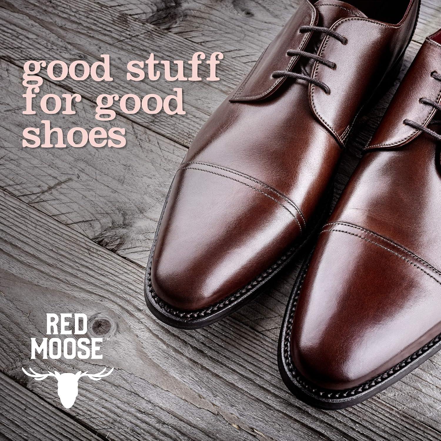 Kit de Brillo para Zapatos Red Moose - 3 Piezas con Cepillos y Paño