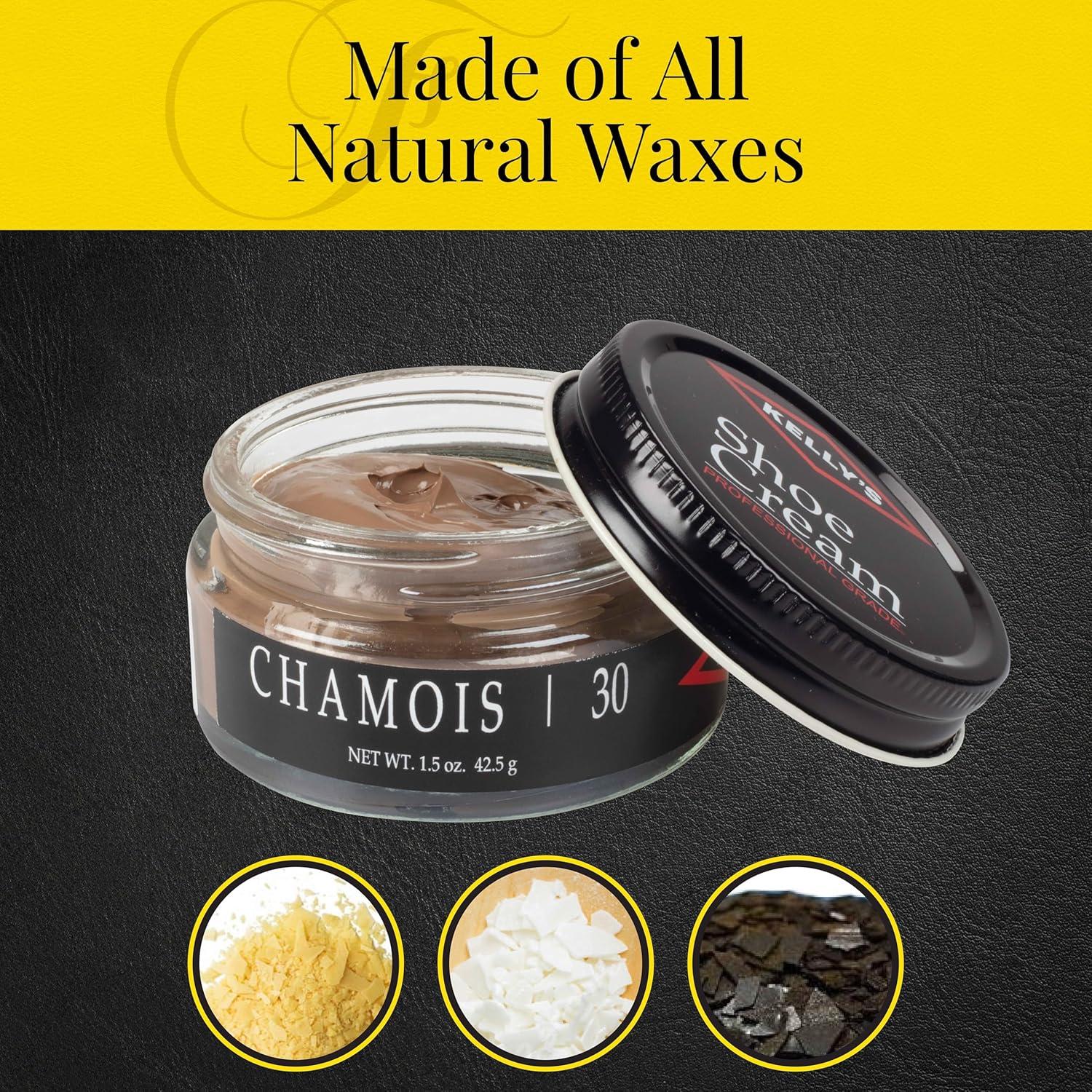 Pulimento de Zapatos Kelly 42.5 g - Crema Chamois Profesional