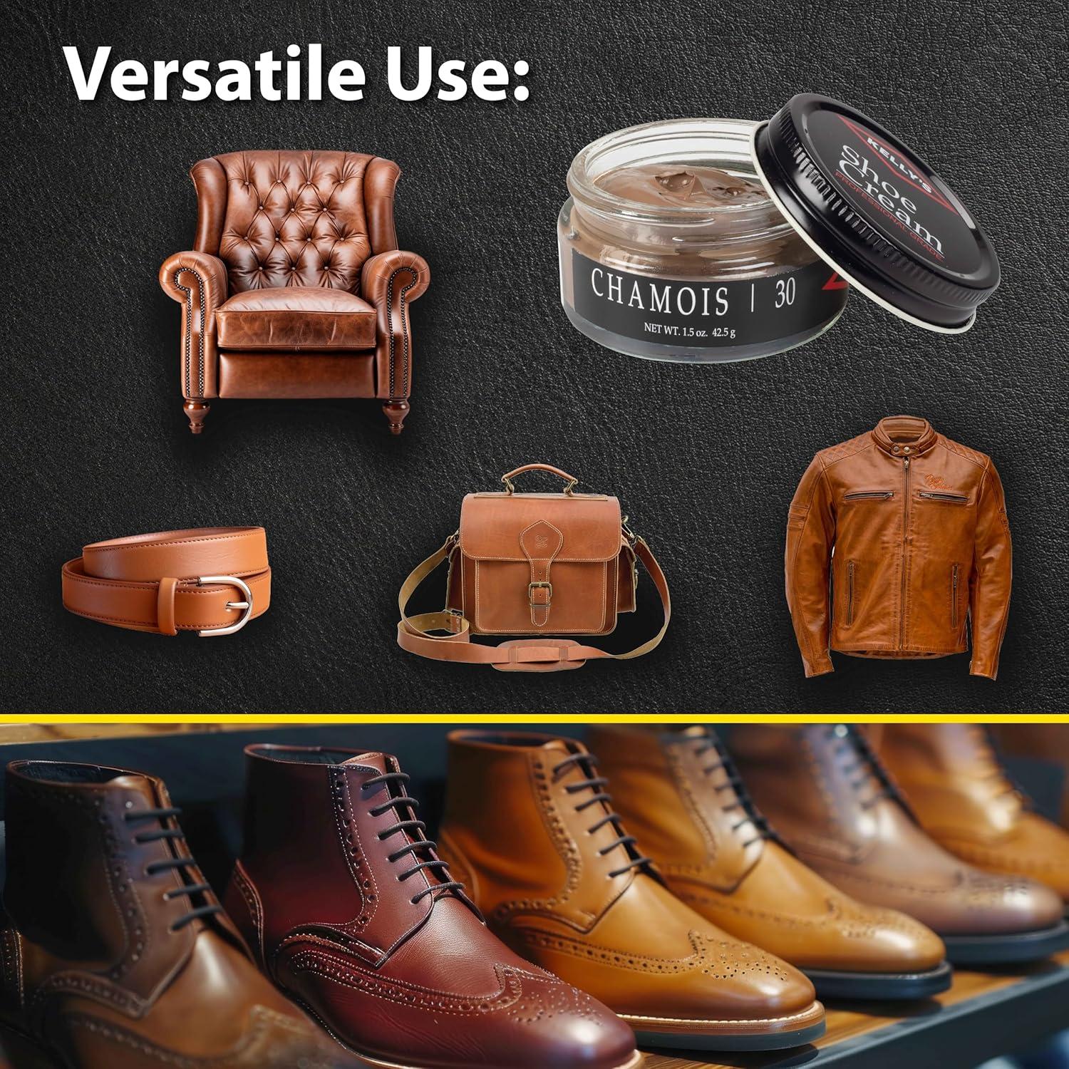 Pulimento de Zapatos Kelly 42.5 g - Crema Chamois Profesional