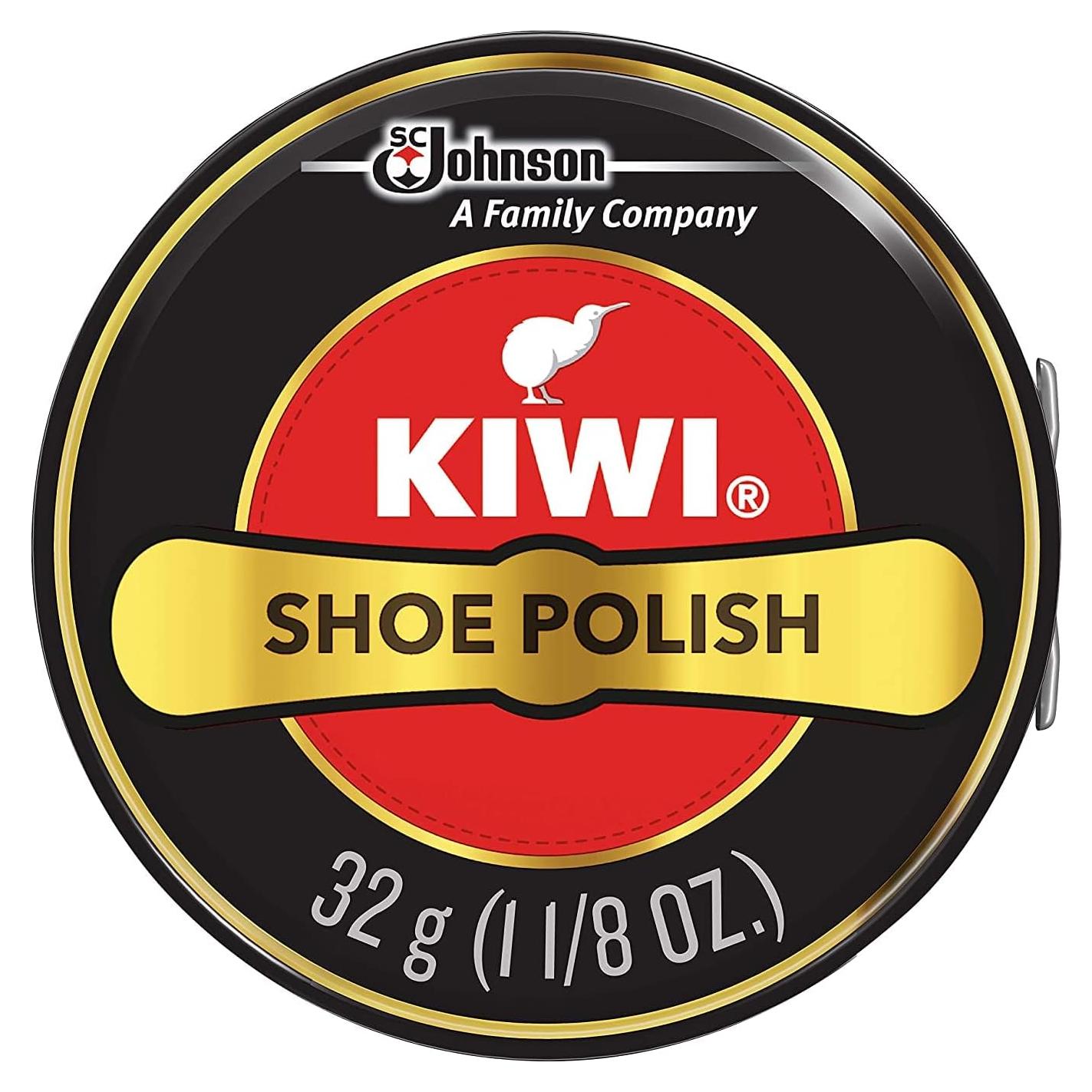 Cera para Zapatos KIWI 34g - Brillo y Protección para Cuero