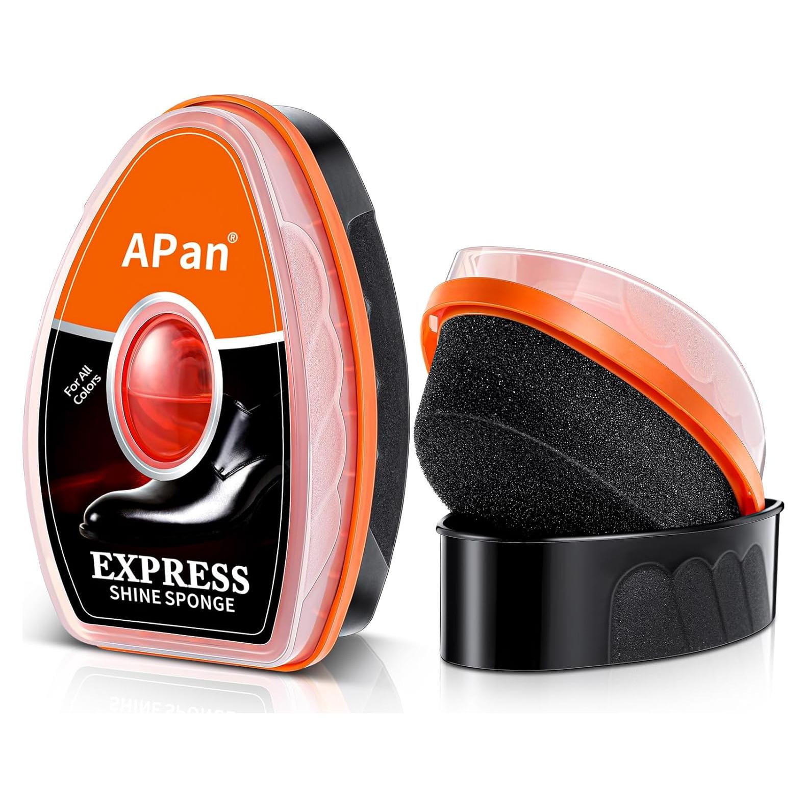 Esponjas Brillantes para Betún de Zapatos Wovnet - 2 Pcs 68g