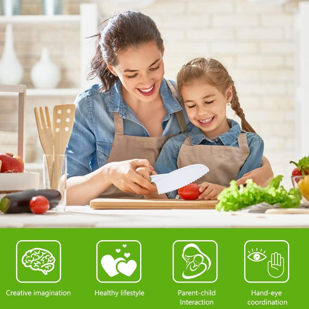 Set de Herramientas de Cocina para Niños HOTUT - 6 Piezas Seguras