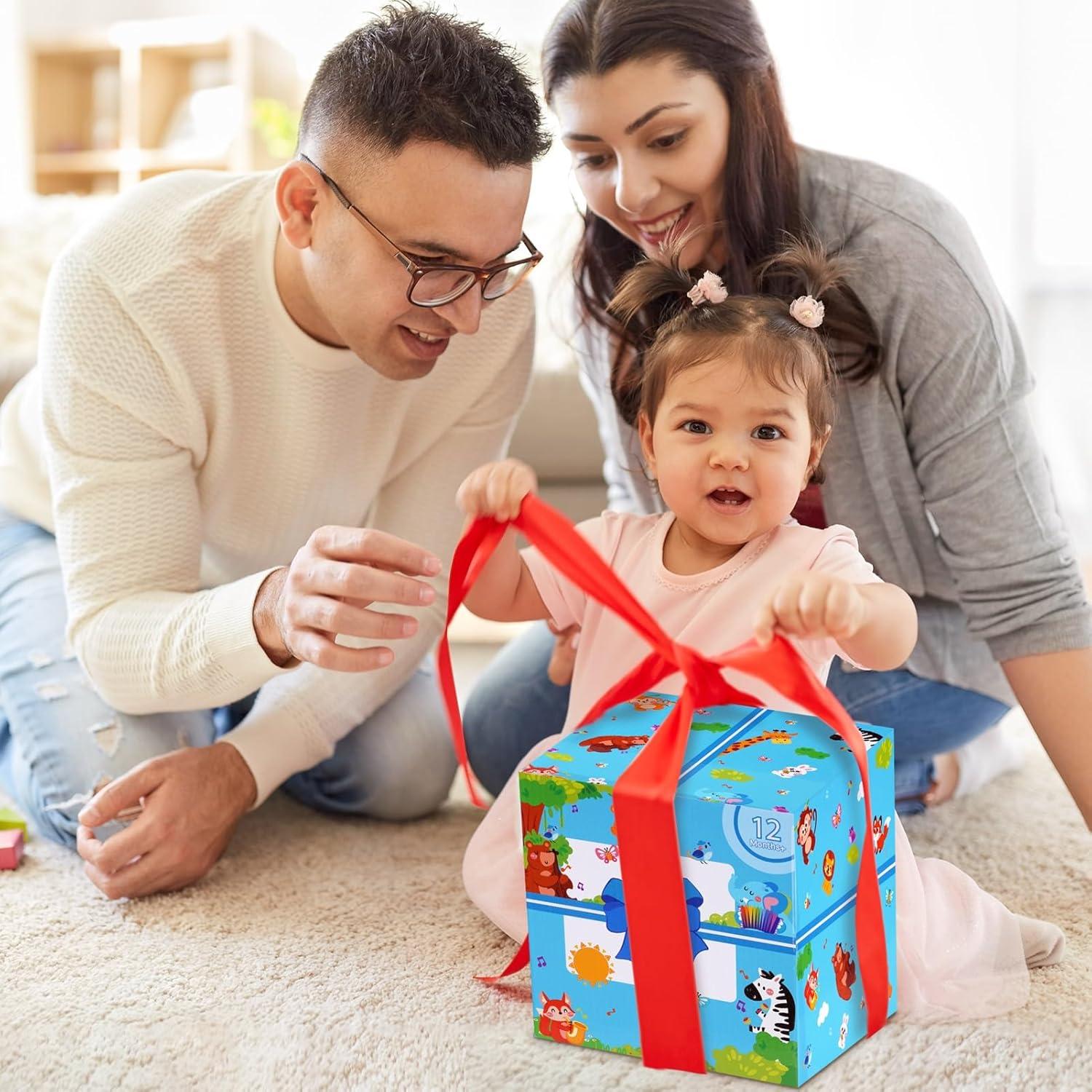 Cubo de Actividad de Madera Shenzhenshikedikeran Azul 7 en 1