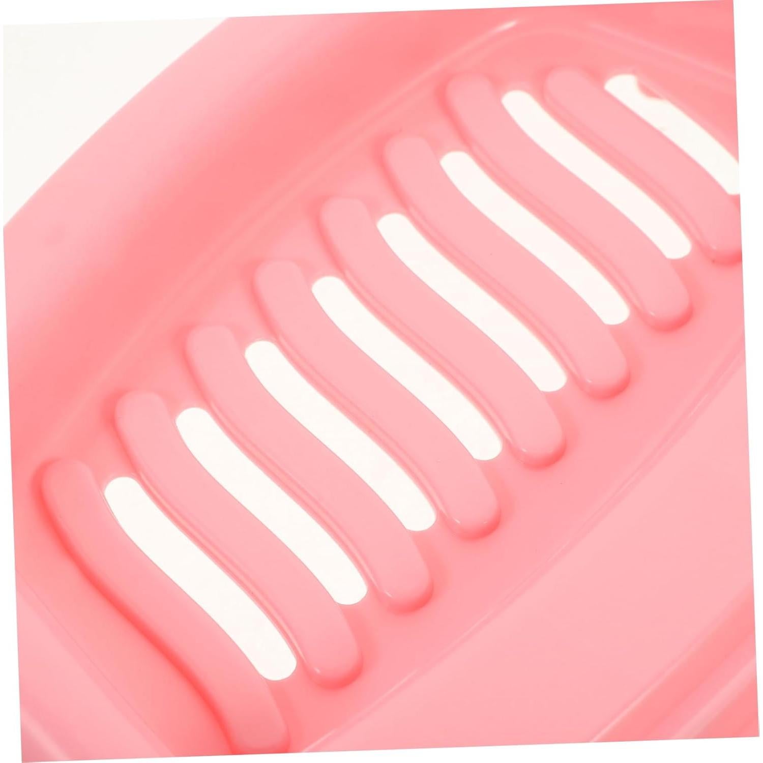 Tablón de Lavado de Viaje Levemolo Rosa Antideslizante 44.5x23.5cm