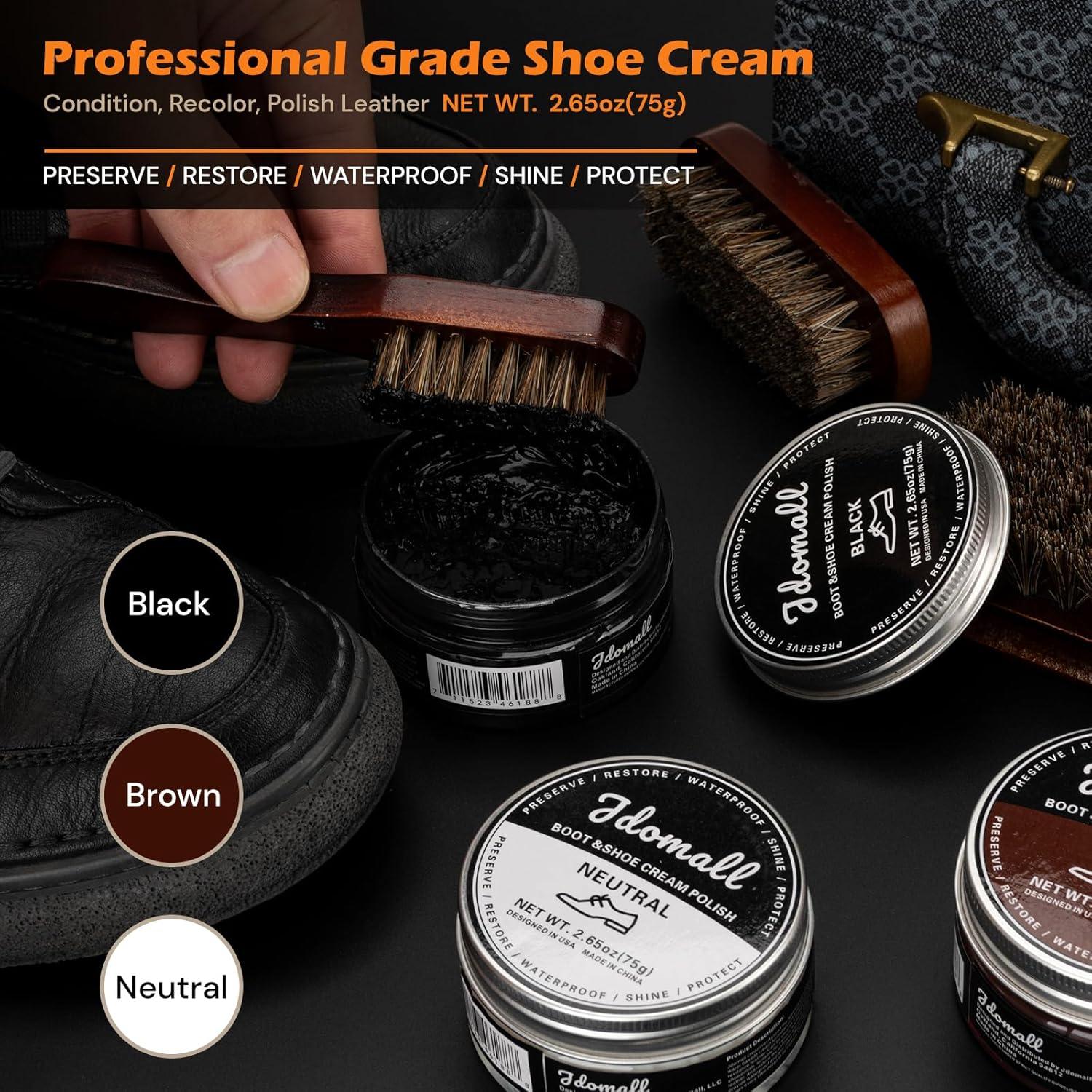 Kit de Cuidado de Zapatos Premium Deluxe - 16 Piezas