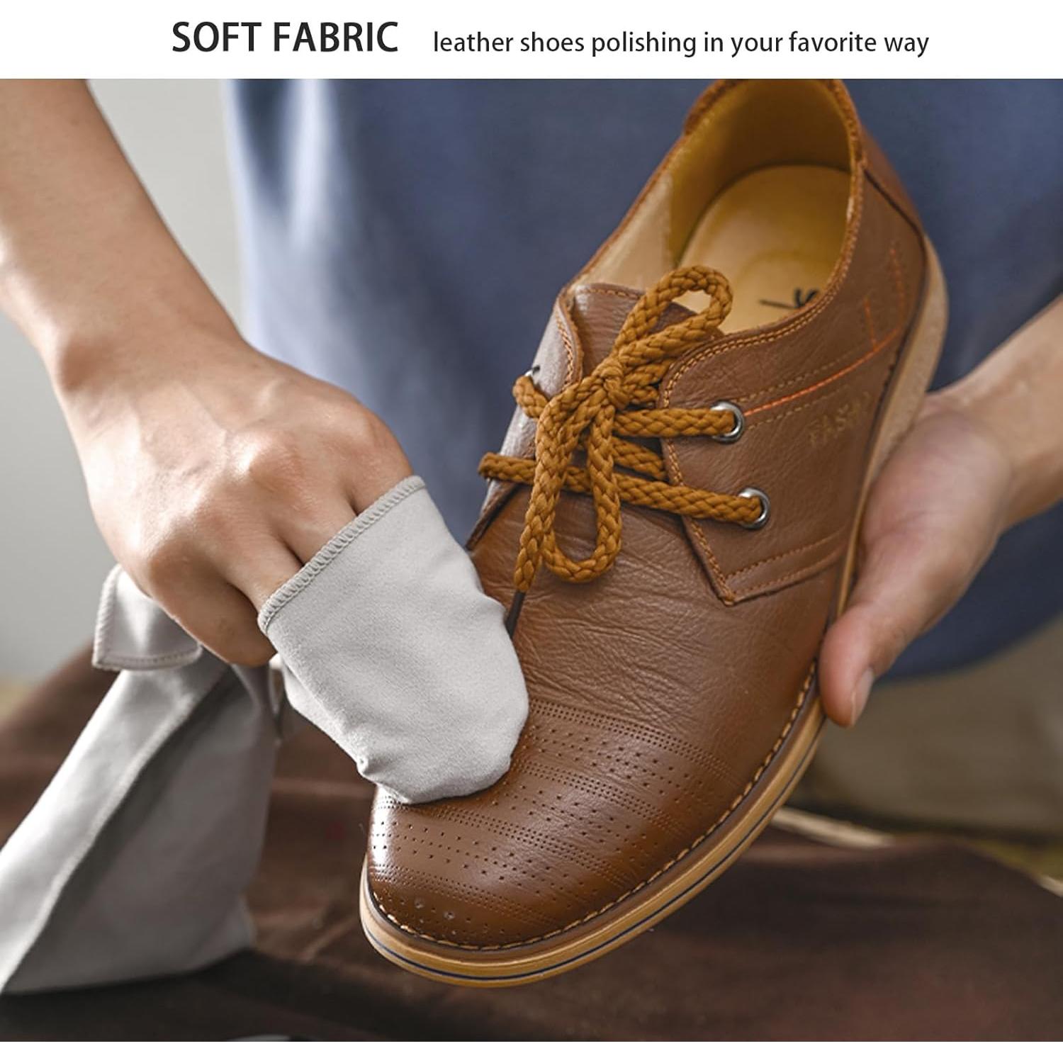 Paño Profesional para Abrillantar Zapatos Sansent 49x13cm