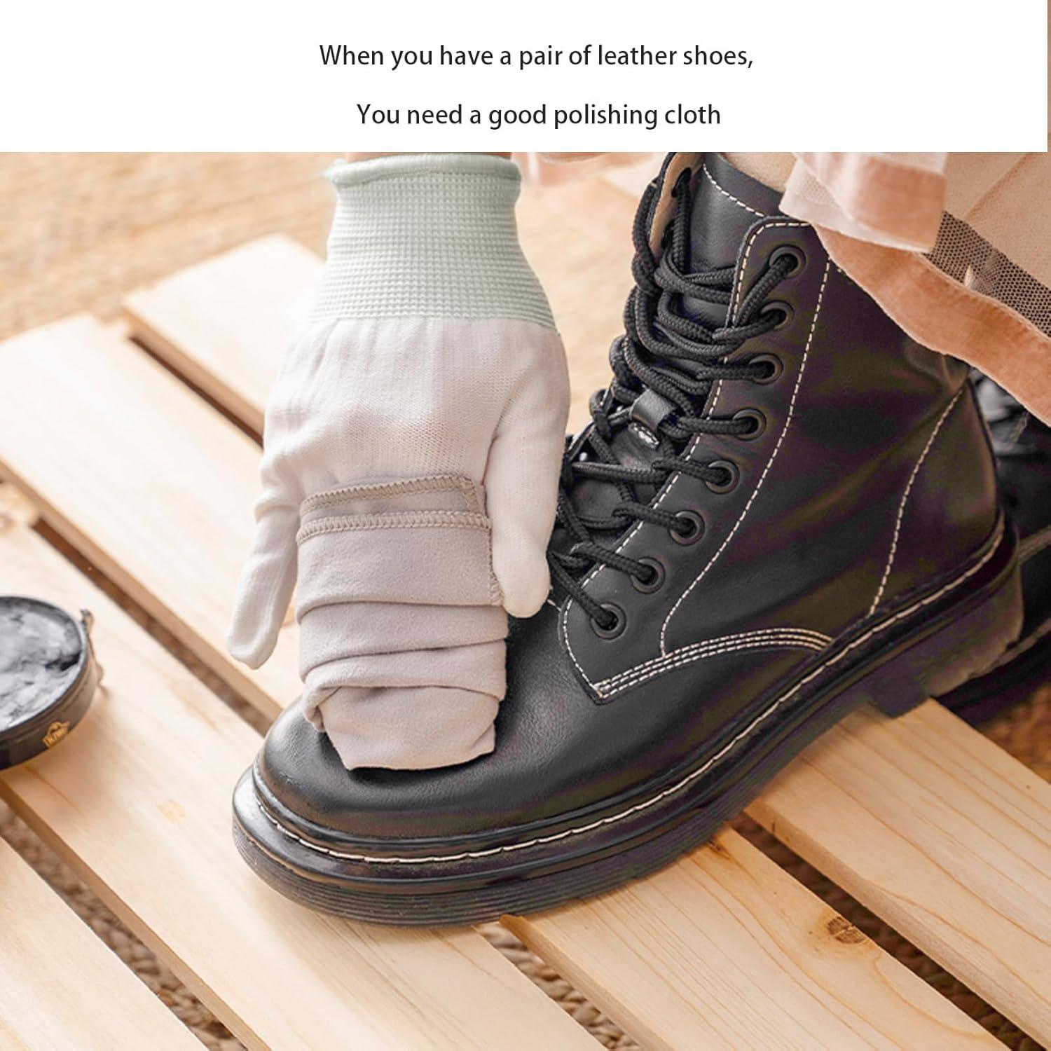 Paño Profesional para Abrillantar Zapatos Sansent 49x13cm