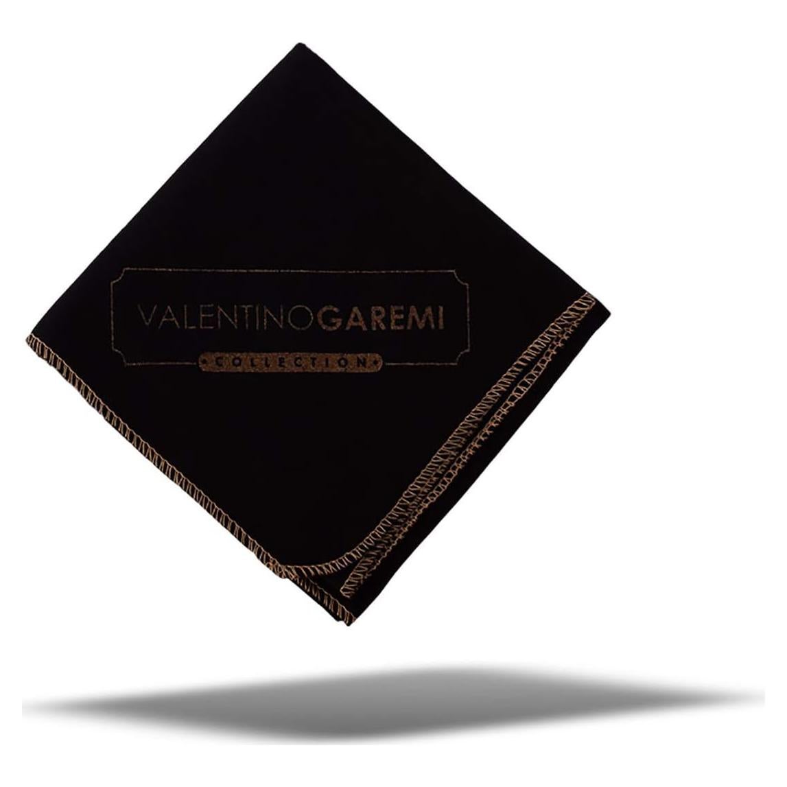 Paño de Limpieza Valentino Garemi 45x45 cm Algodón Negro