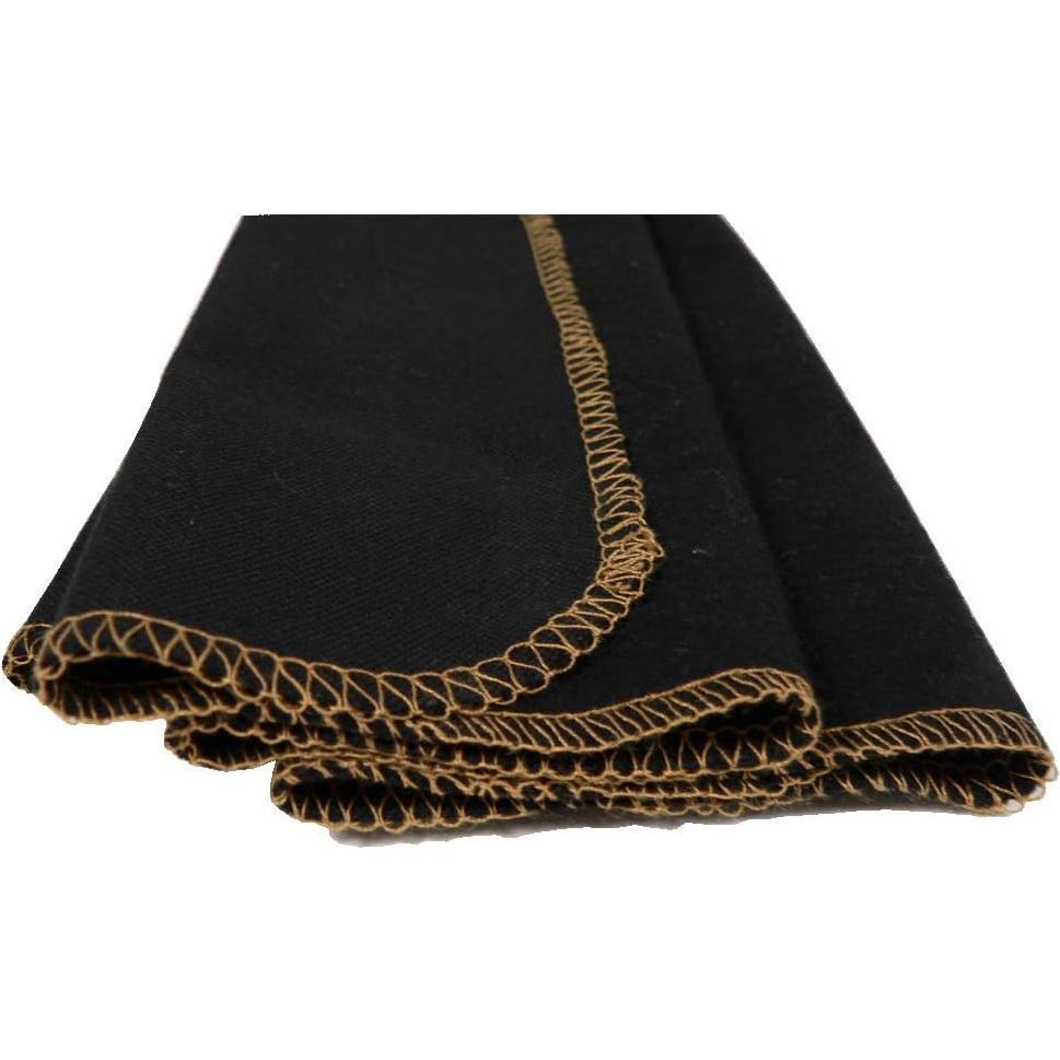 Paño de Limpieza Valentino Garemi 45x45 cm Algodón Negro