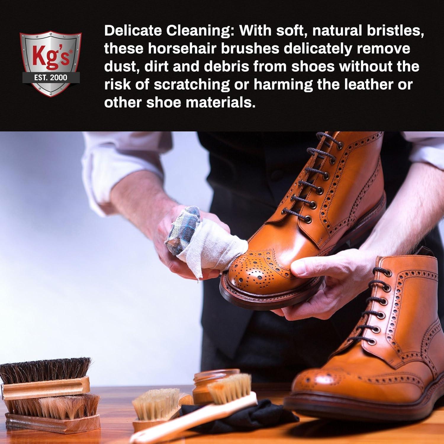 Kit de Cuidado de Zapatos KG - Limpieza y Pulido Deluxe