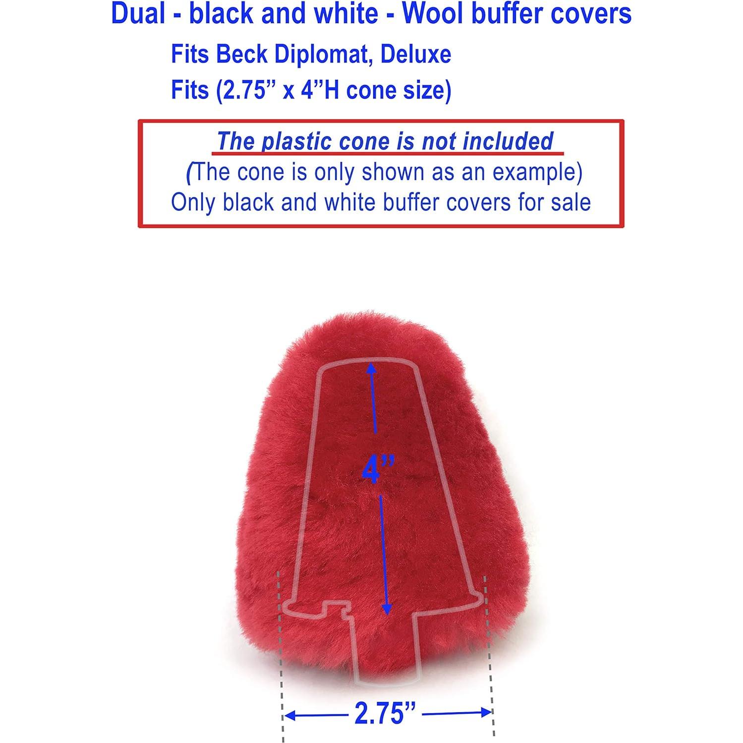 Cubiertas de Buffer de Lana de Cordero 100% Beck Diplomat