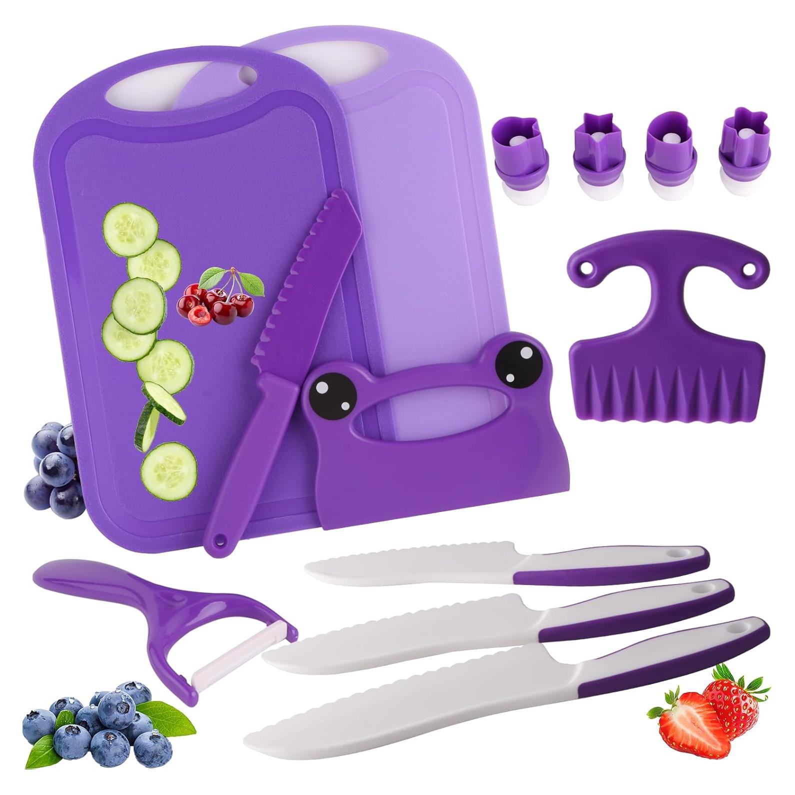 Juego de Cuchillos Montessori WaterSummer para Niños 3-10 Años