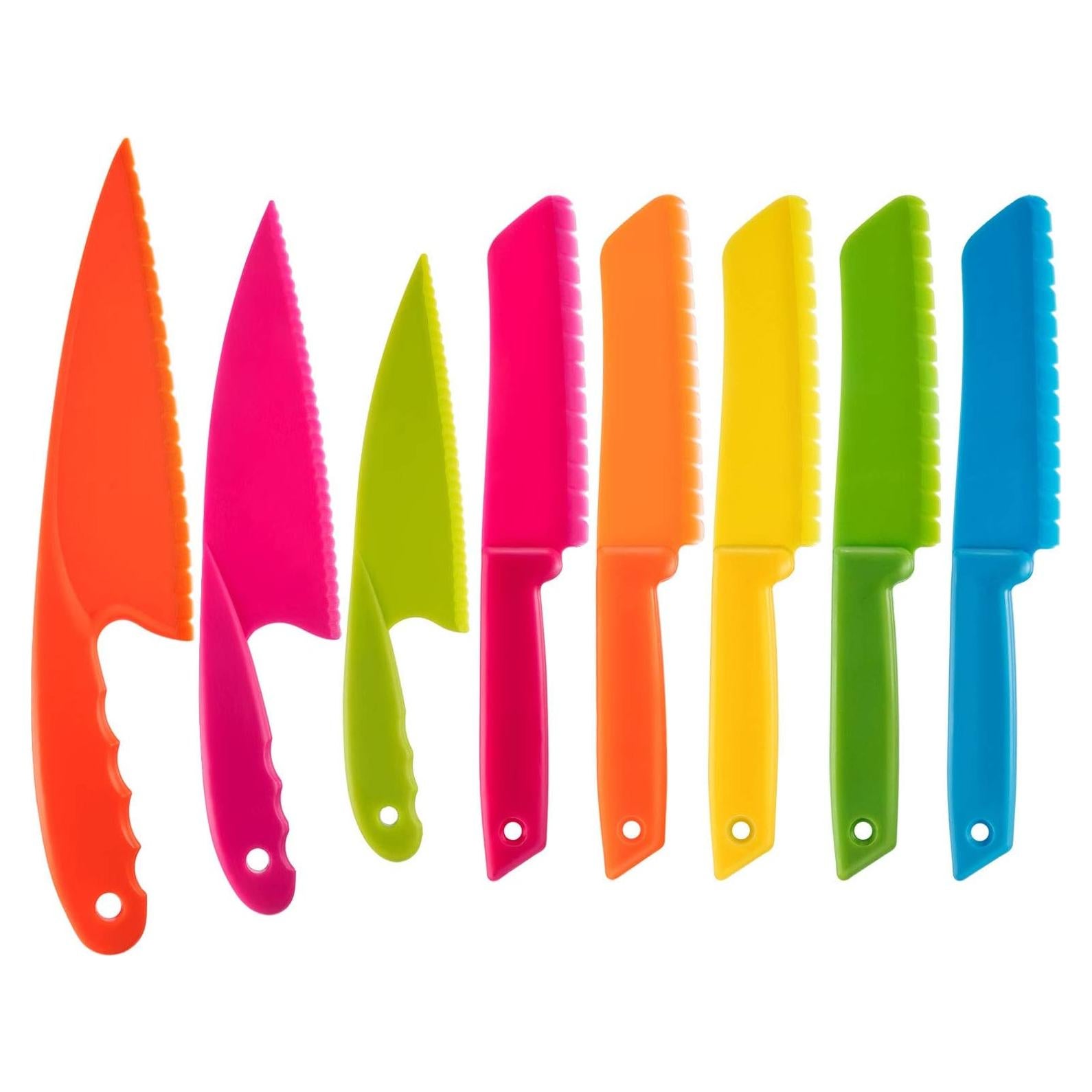 Conjunto de Cuchillos de Cocina para Niños JOVITEC 8 Piezas