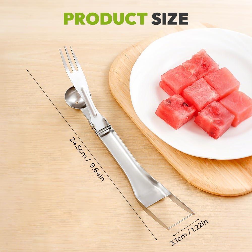 Cortador de Sandía 3 en 1 Koujut Acero Inoxidable 24.4 cm