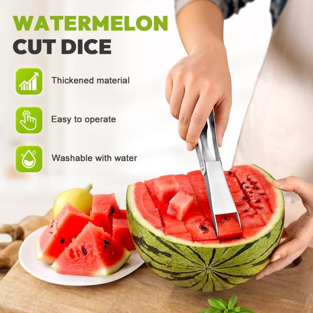 Cortador de Sandía 3 en 1 Koujut Acero Inoxidable 24.4 cm