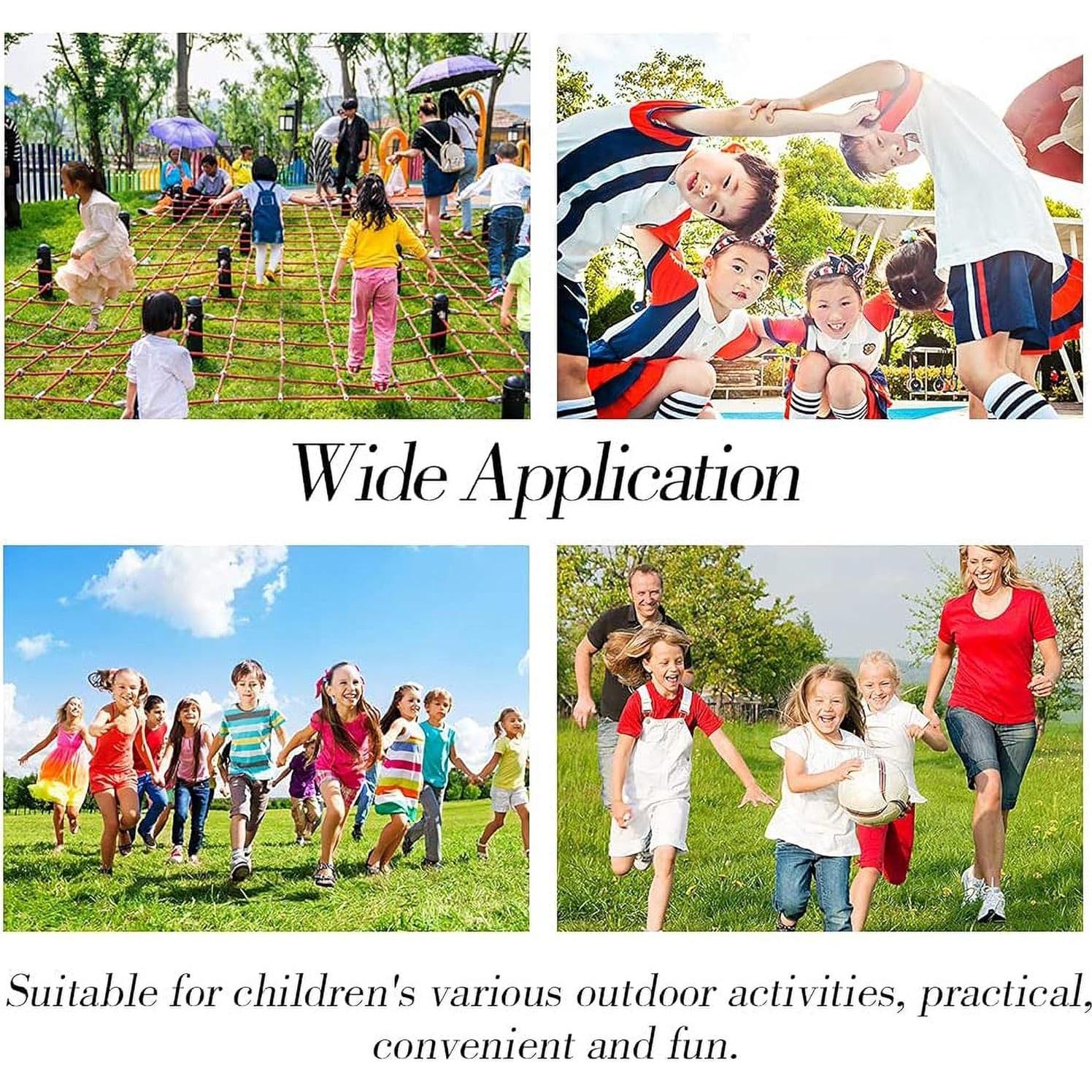 Cuerda de Caminata para Niños Jardín de Infancia 3.7m Azul