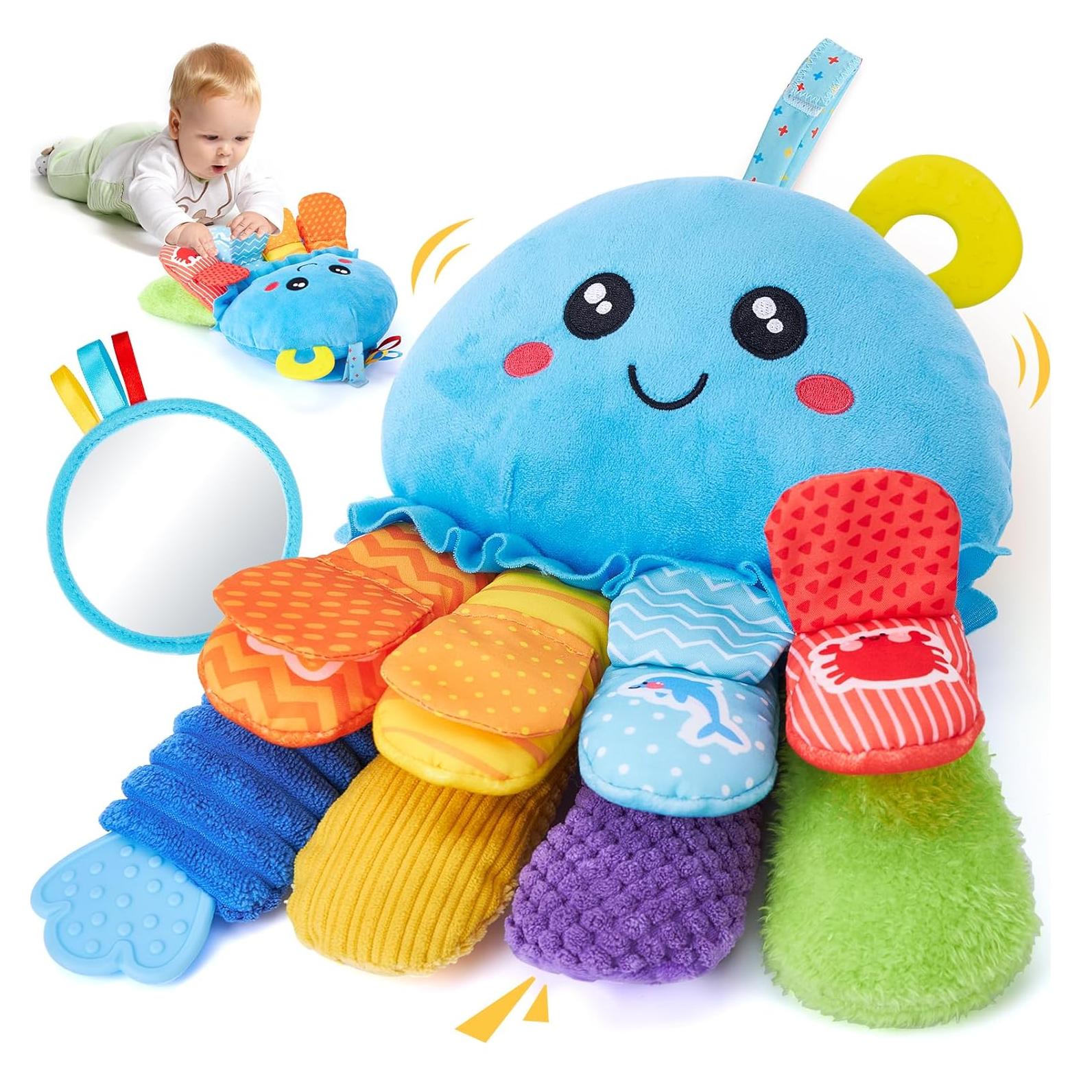 Juguete Sensorial Hahaland Pulpo 15 en 1 para Bebés 0-1 Año