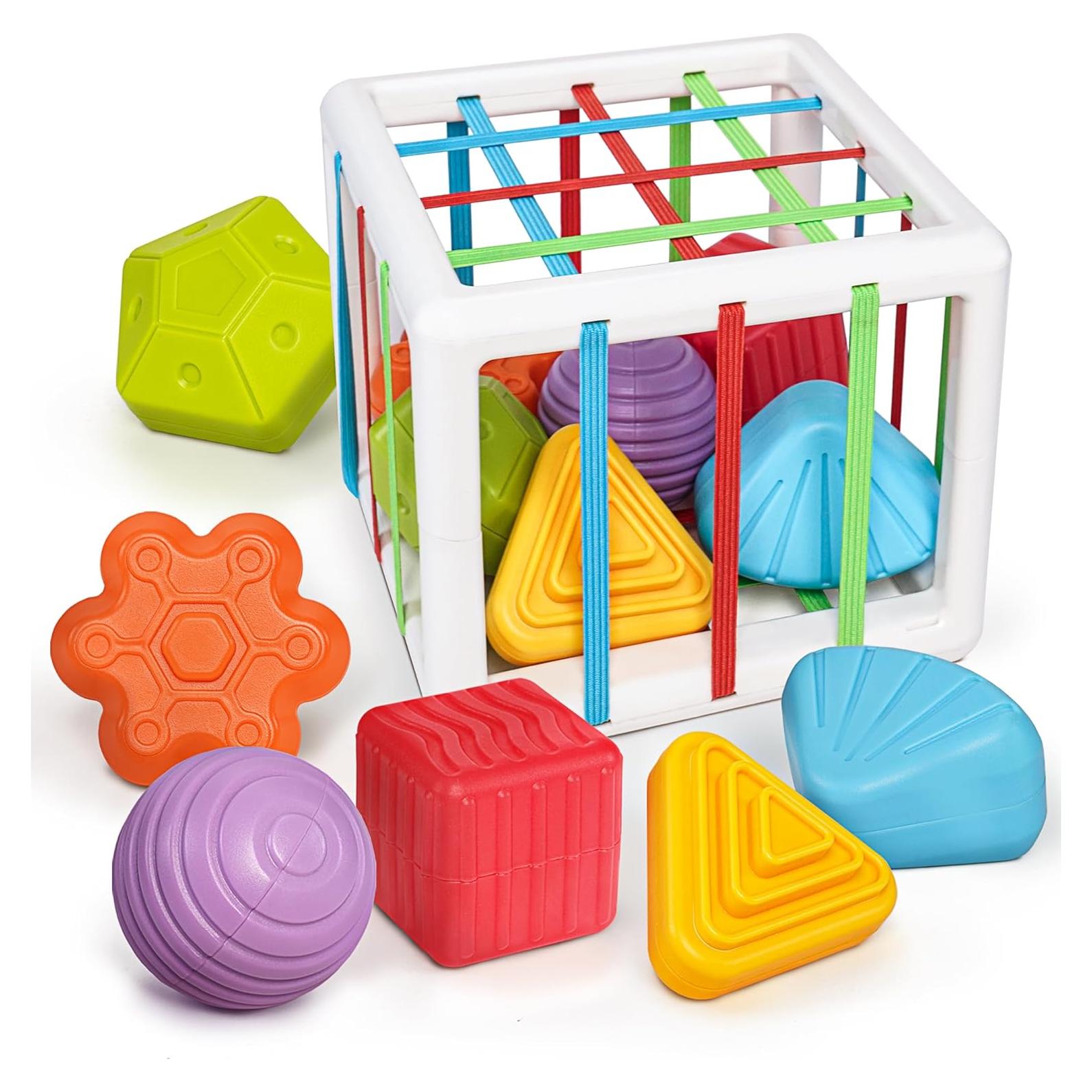 Juguete Clasificador Montessori LiKee 12.7 cm 18+ meses