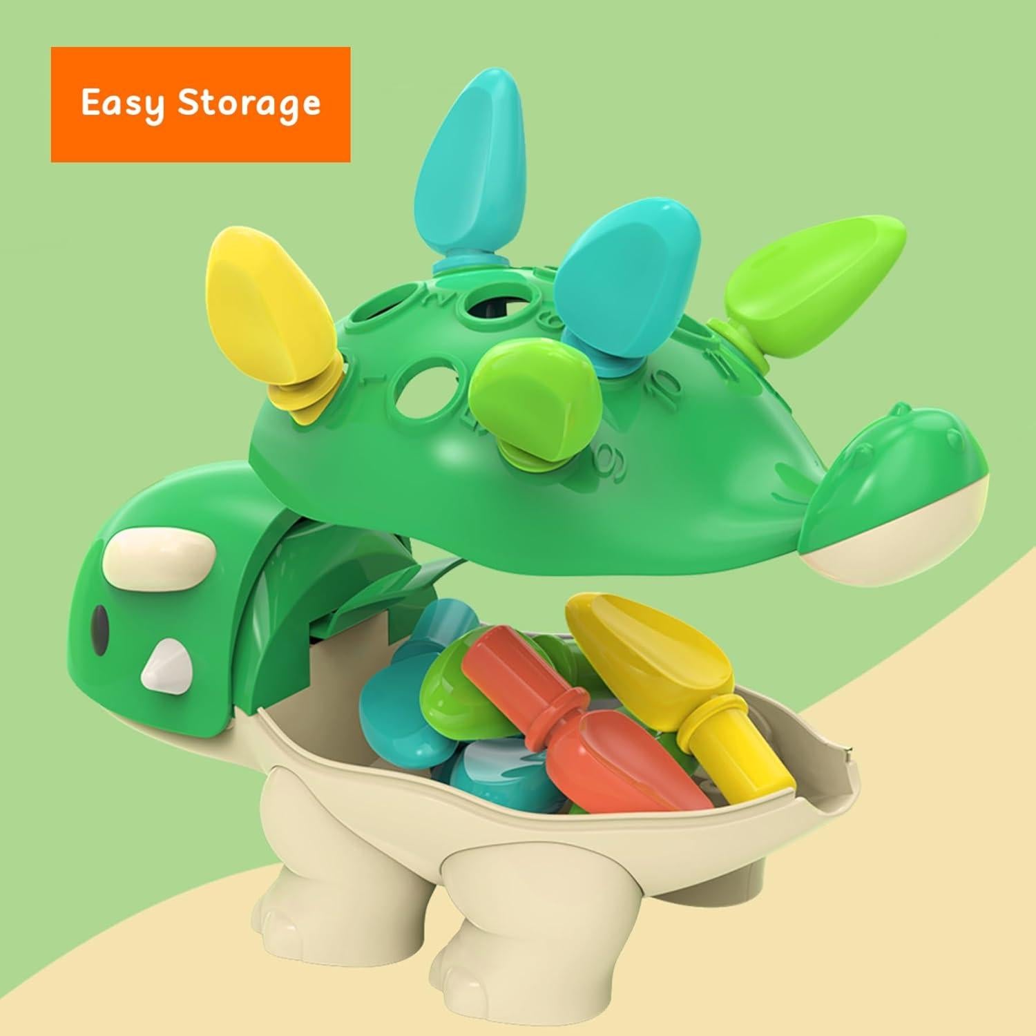 Juguetes Montessori Dinosaurios para Niños 6 Meses a 6 Años