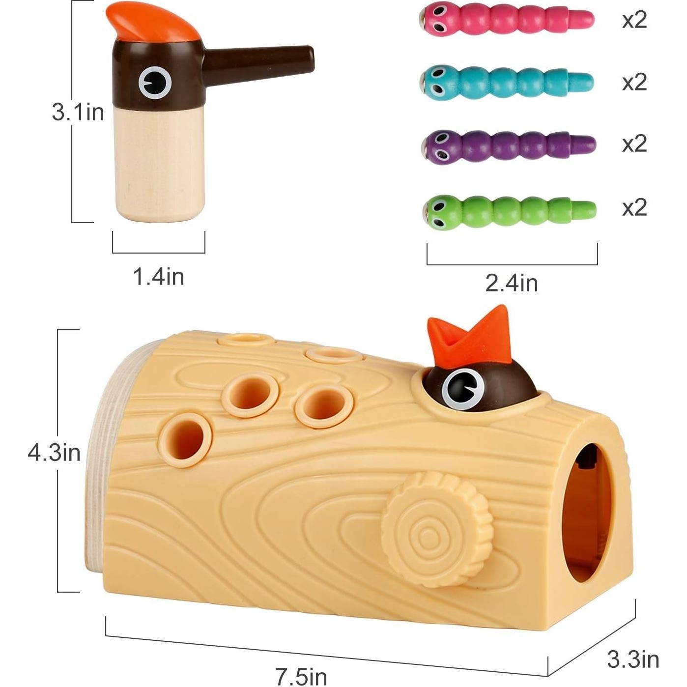 Juguete Montessori TOP BRIGHT para Niños 2 Años - Habilidades Motoras