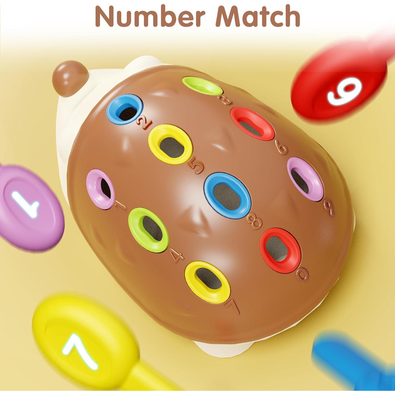 Juguete Educativo iPlay, iLearn Erizo Montessori 1-3 Años