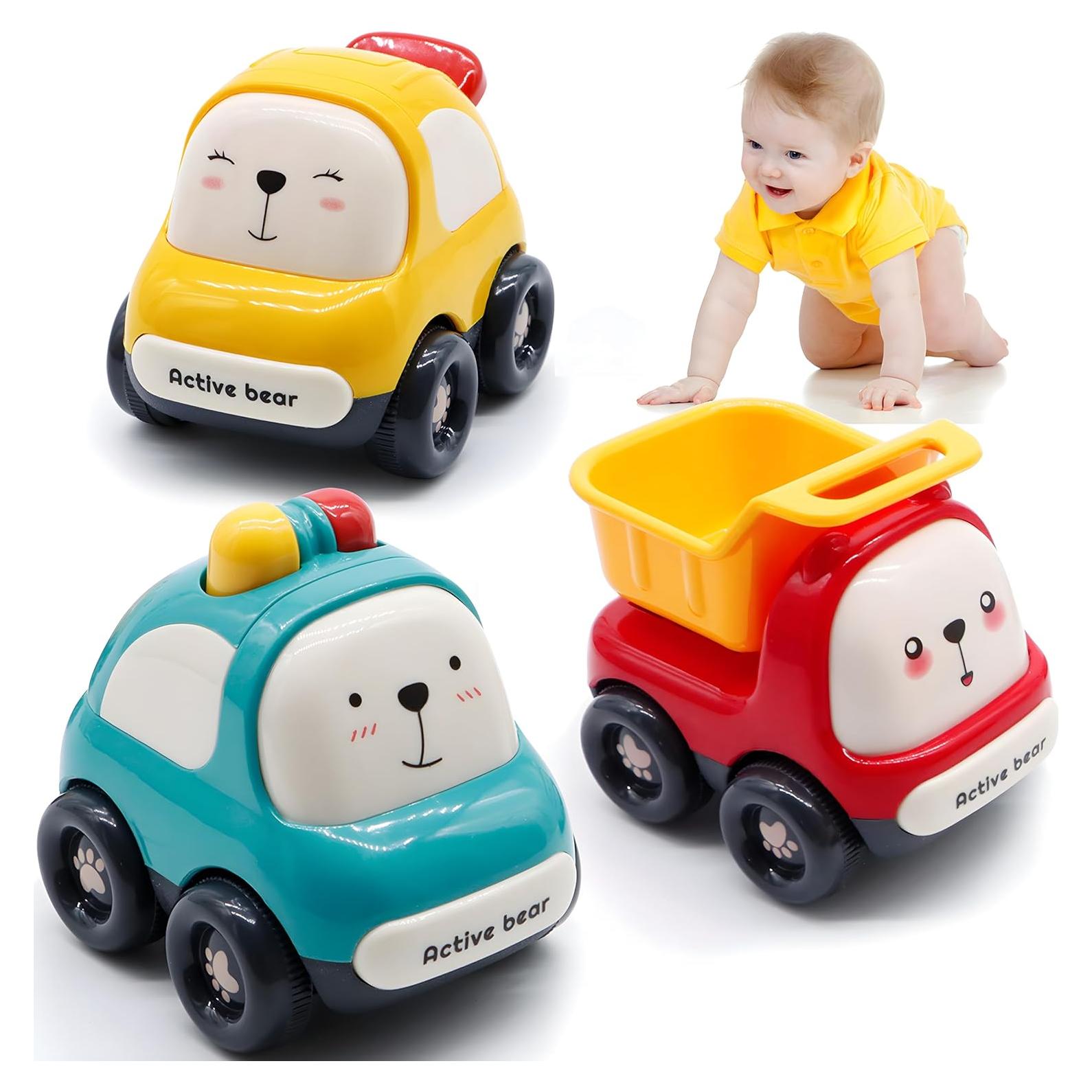Coche Juguete de Empuje MOONTOY para Bebés 1-3 Años