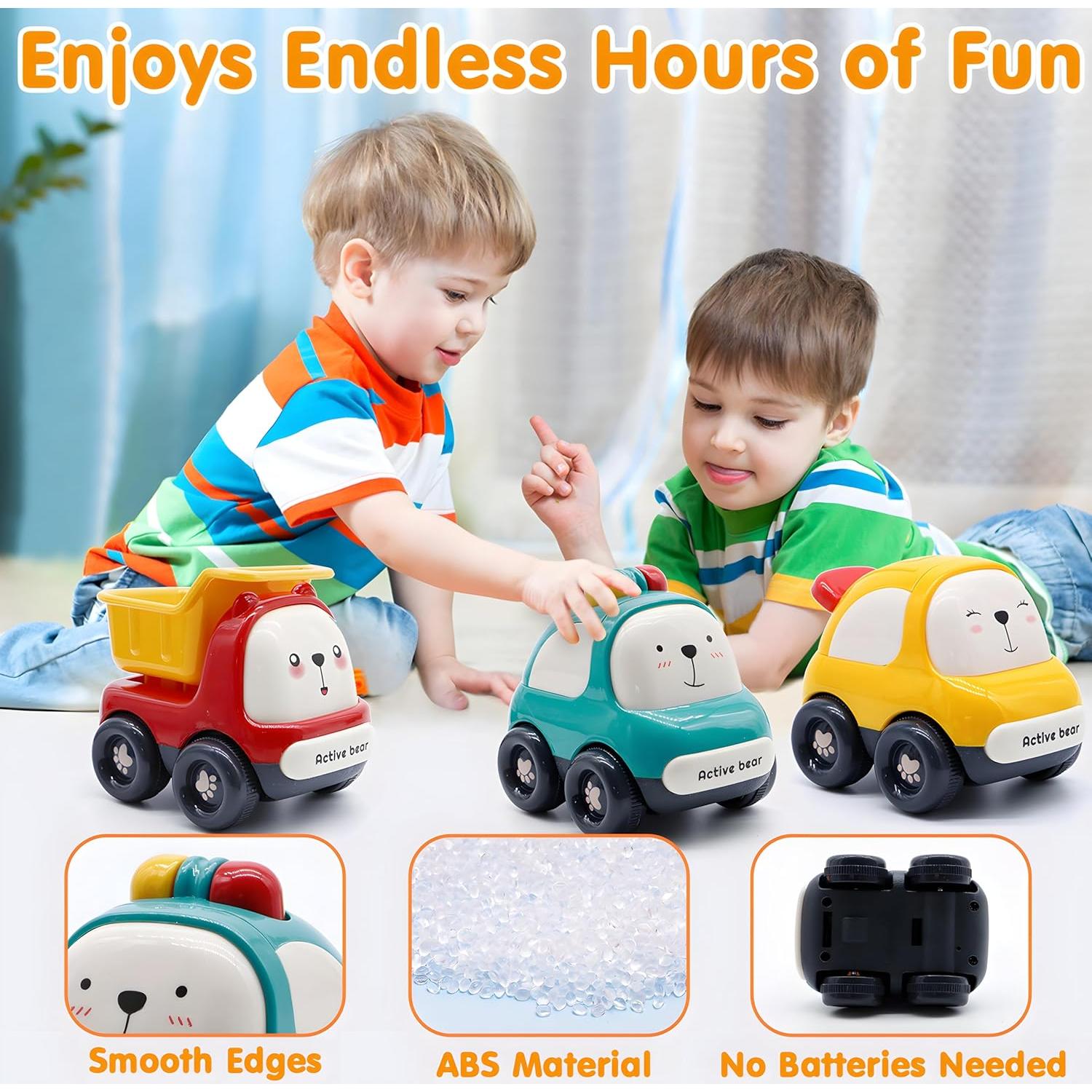 Coche Juguete de Empuje MOONTOY para Bebés 1-3 Años