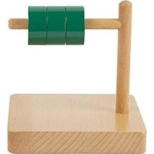 Discos Montessori Adena Dowel Horizontal para Bebés 12-18 Meses