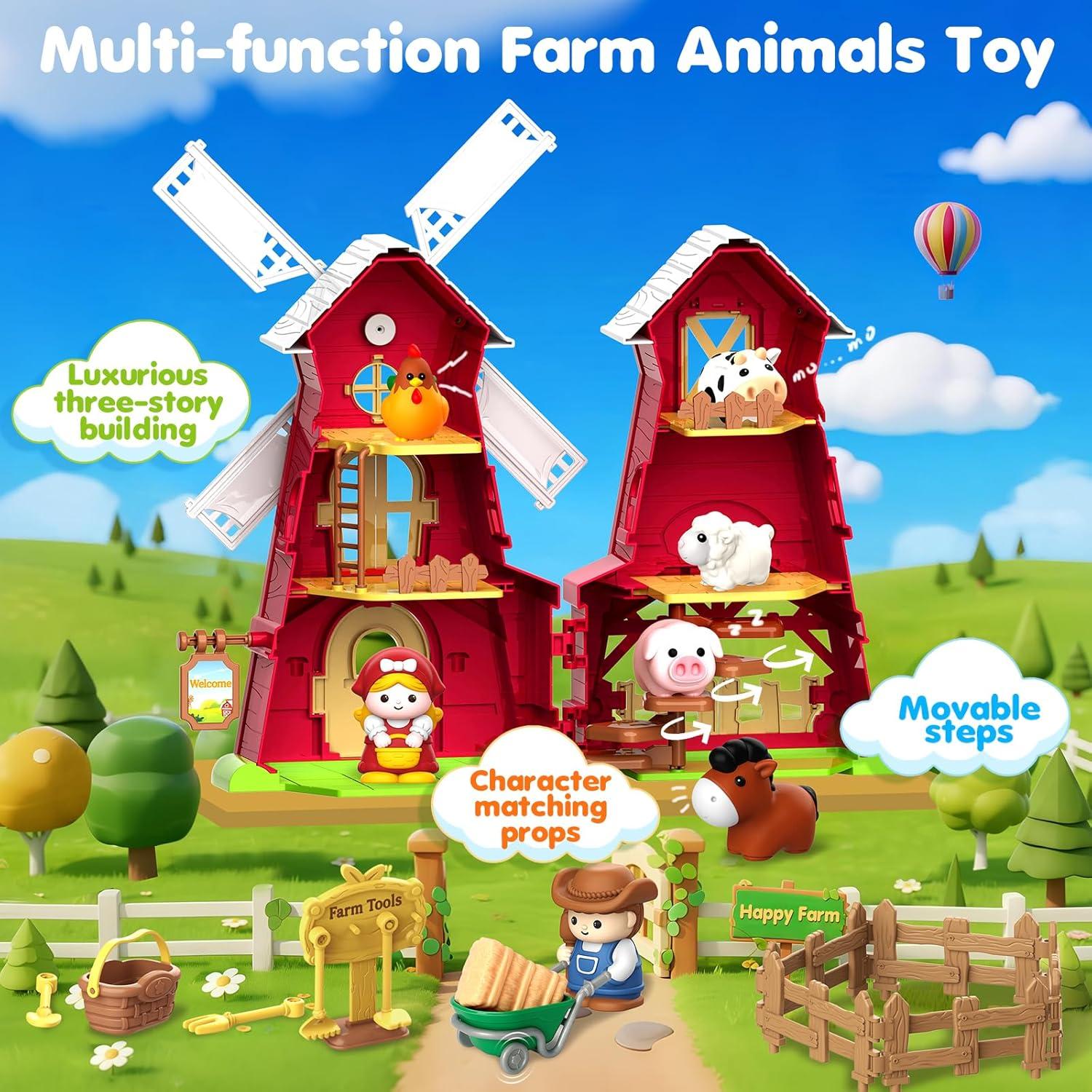 Juguete de Granja con Molino de Viento Toidgy 13 Accesorios