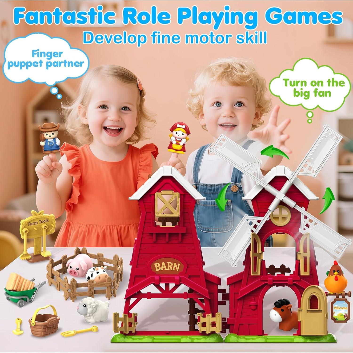 Juguete de Granja con Molino de Viento Toidgy 13 Accesorios