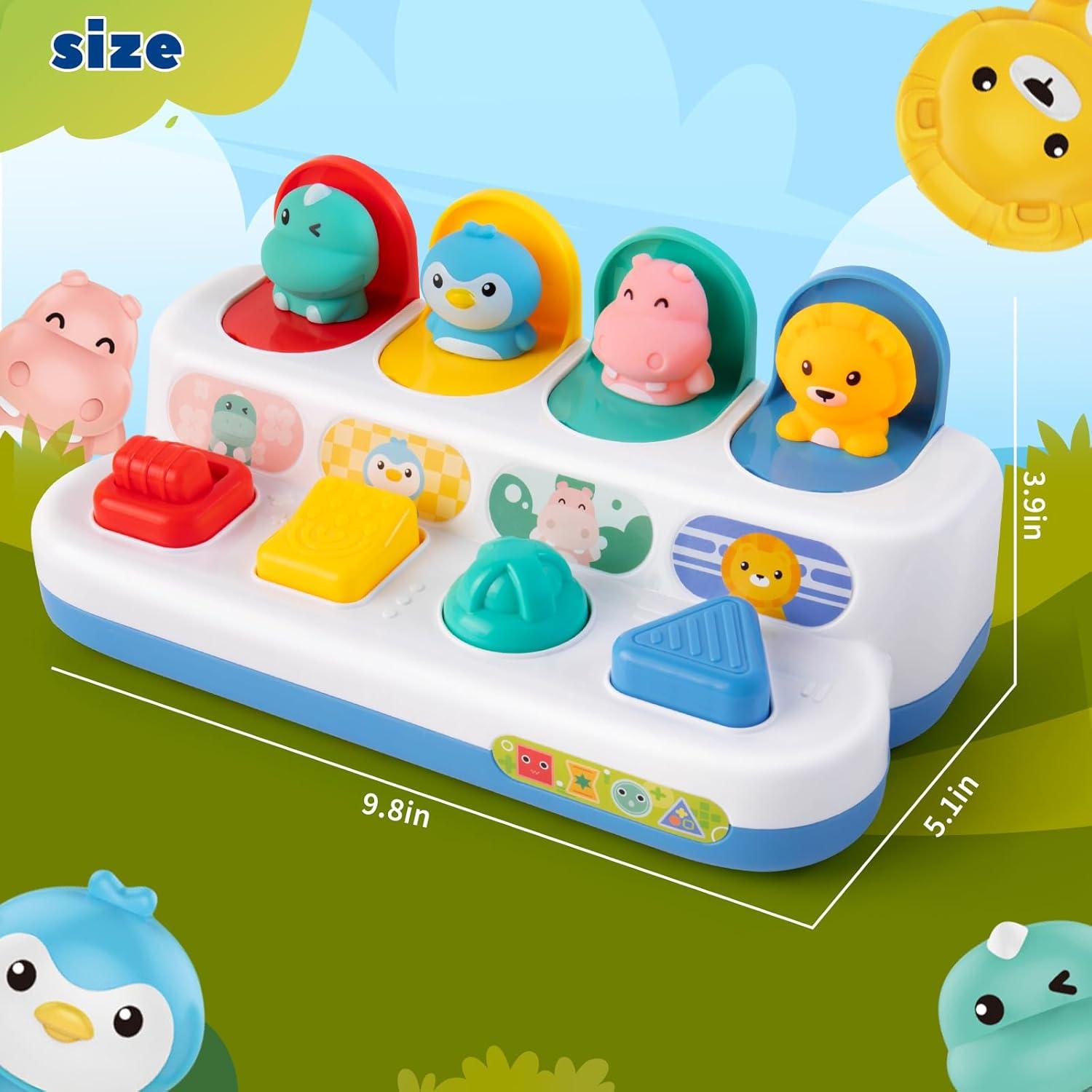 Juguete Montessori Tovol Zerky Causa y Efecto 12-18 Meses