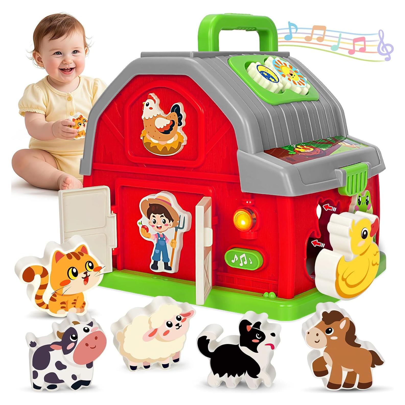 Juguete Interactivo Montessori Ellinjan con Luz y Sonido