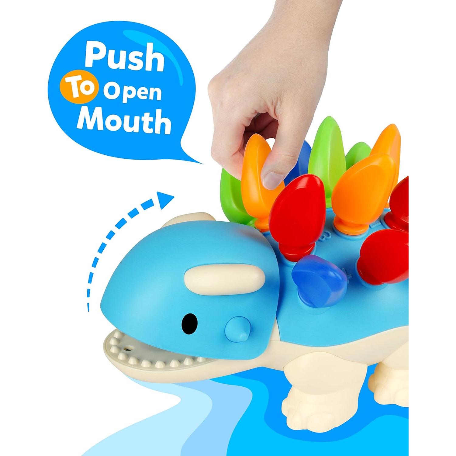 Juguete Educativo Coogam Dinosaurio Ankylosaurus 13 Pcs