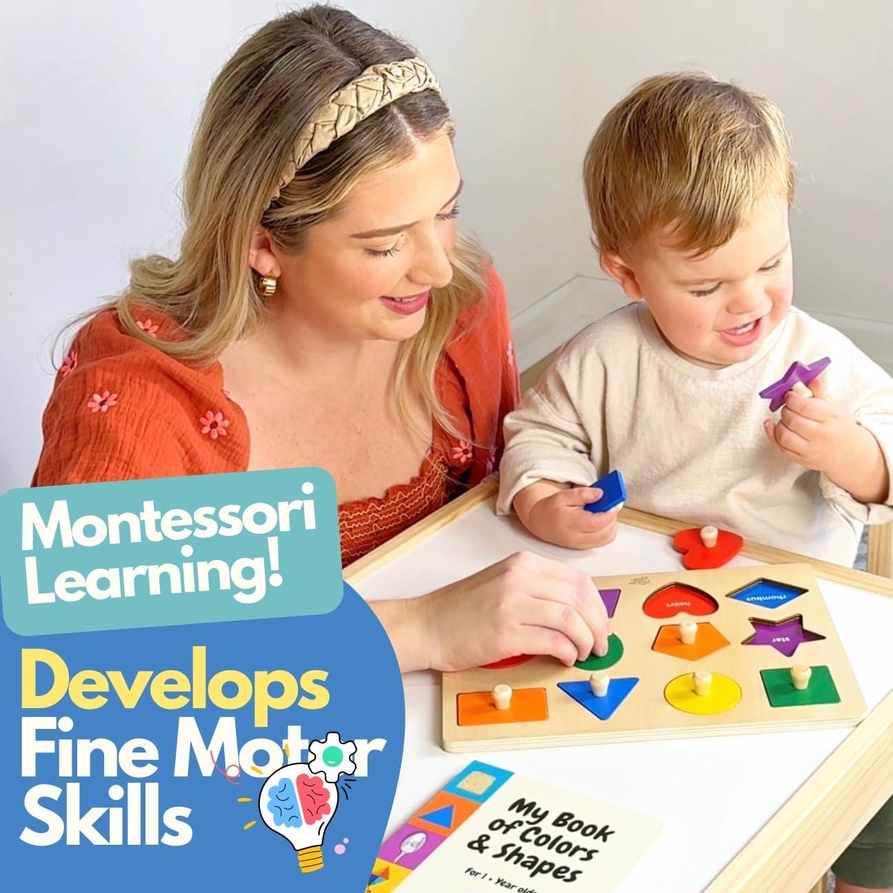 Juguetes Montessori Pidoko Kids - Aprendizaje 1+ Años