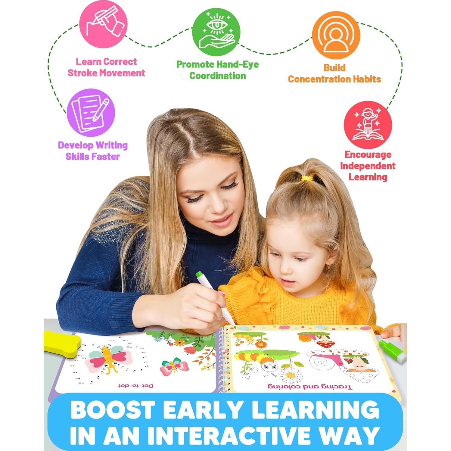 Cuaderno de Actividades Preescolar Walenty 52 Páginas 3-5 Años