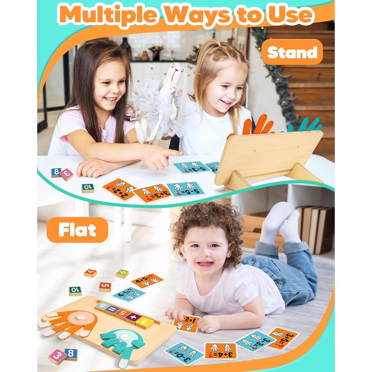 Bloques de Conteo Numérico Montessori Gagule 3-6 Años