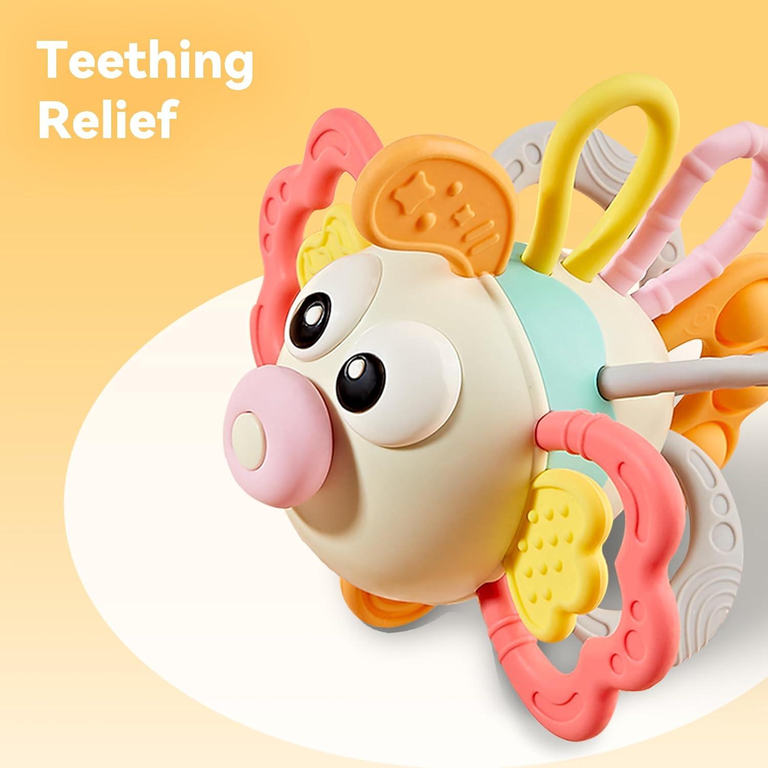 Juguete Sensorial para Bebés iPlay, iLearn - 3 Piezas 0M+