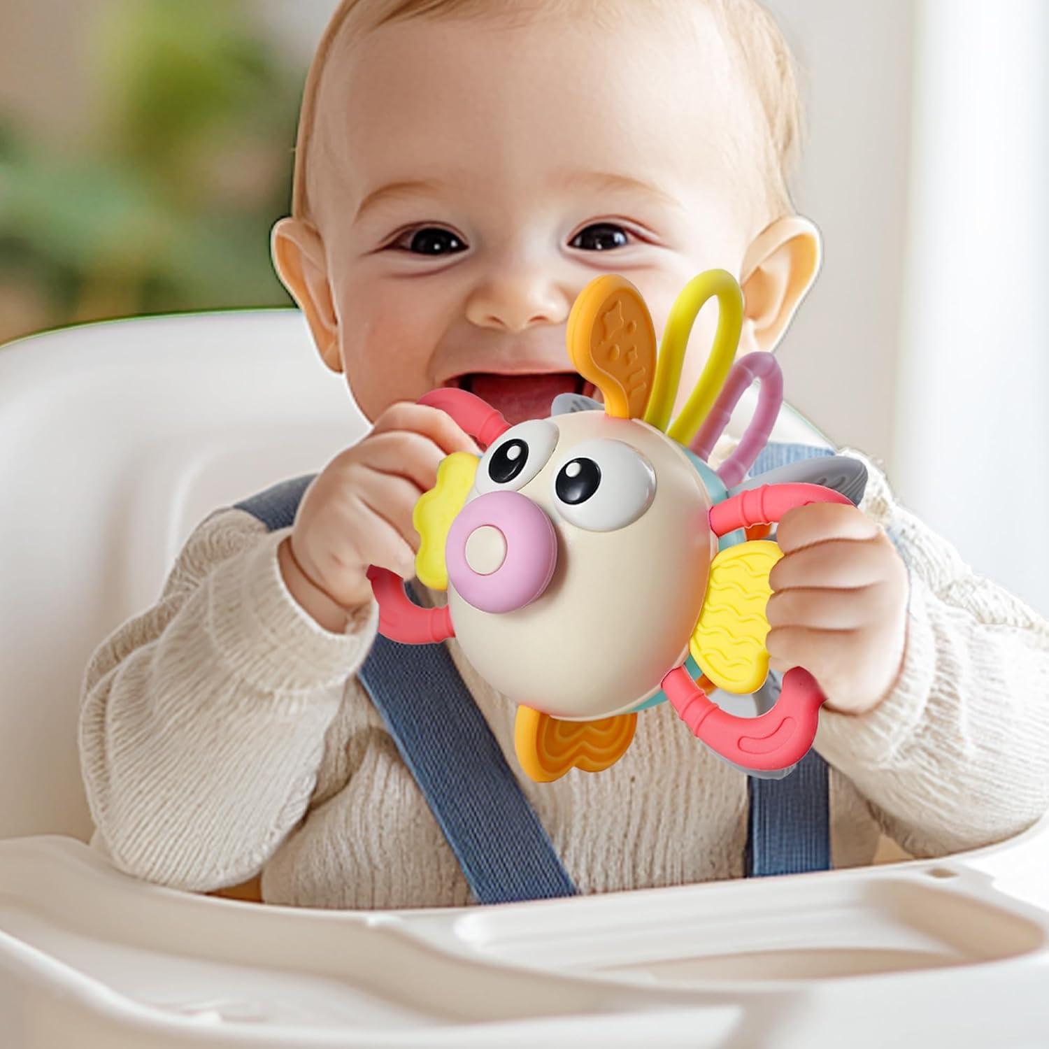 Juguete Sensorial para Bebés iPlay, iLearn - 3 Piezas 0M+