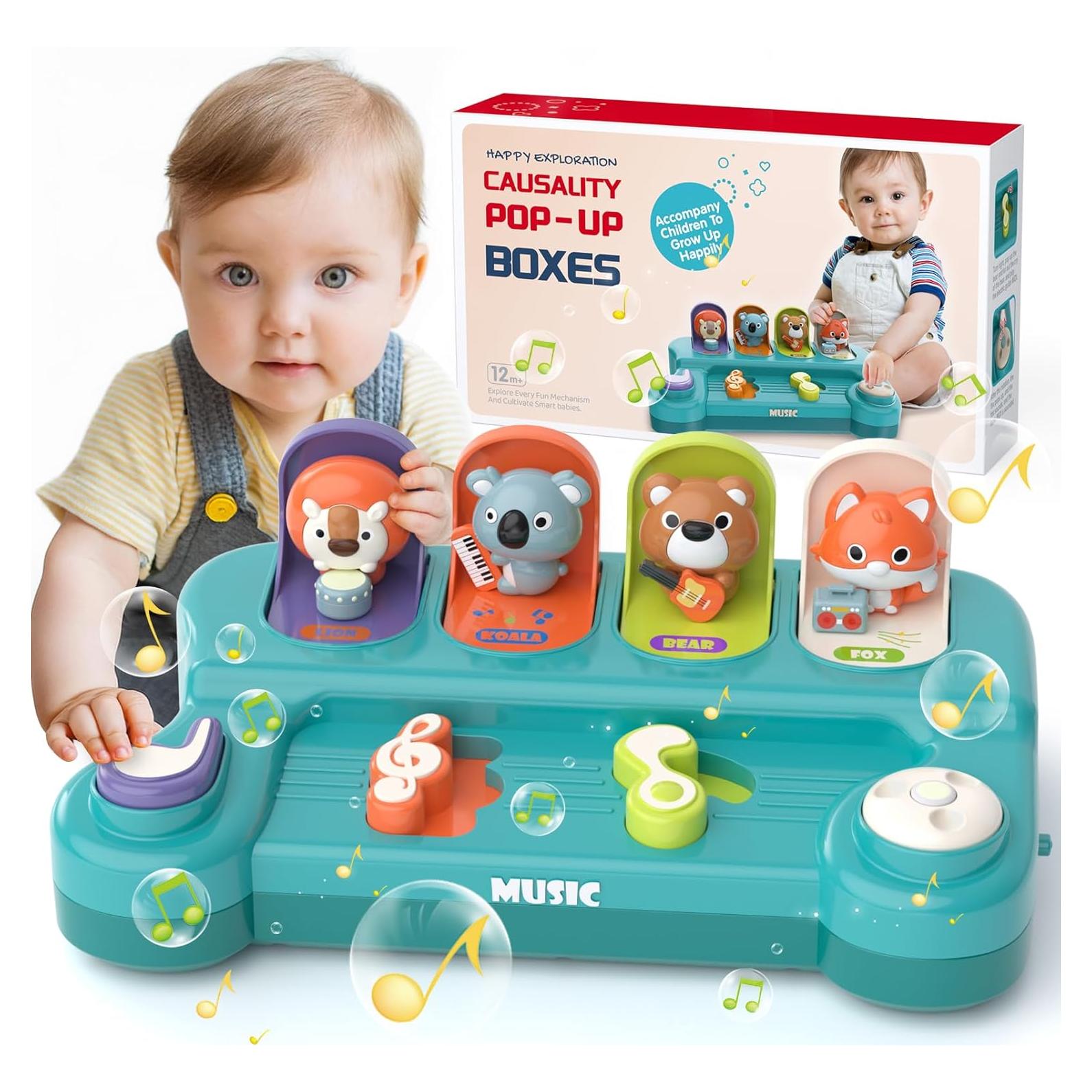 Juguete Musical Interactivo Montessori USRELA 30.4x17.6 cm