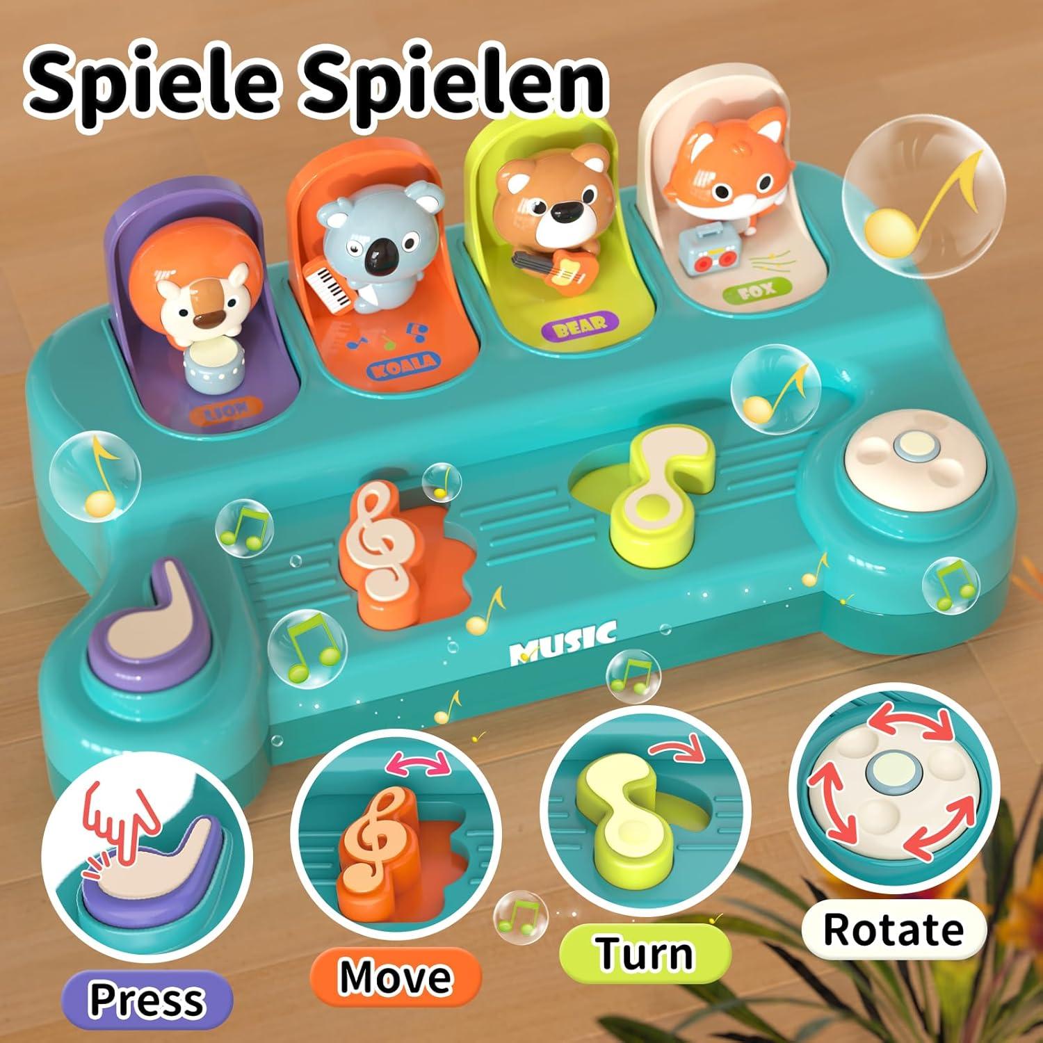 Juguete Musical Interactivo Montessori USRELA 30.4x17.6 cm